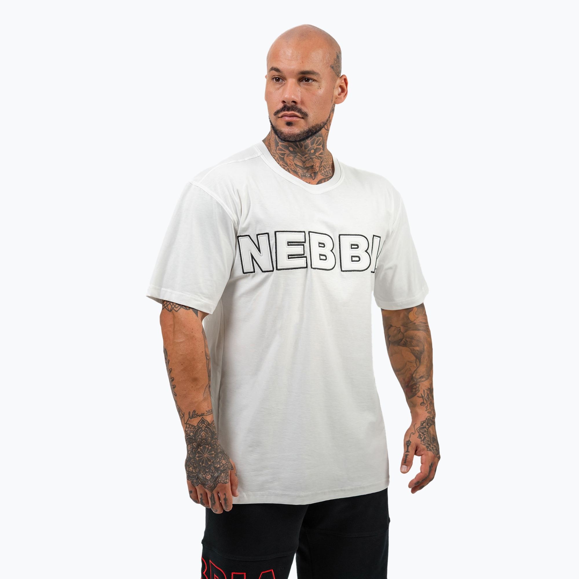Pánske tričko NEBBIA Legacy biele (Legacy 711)
