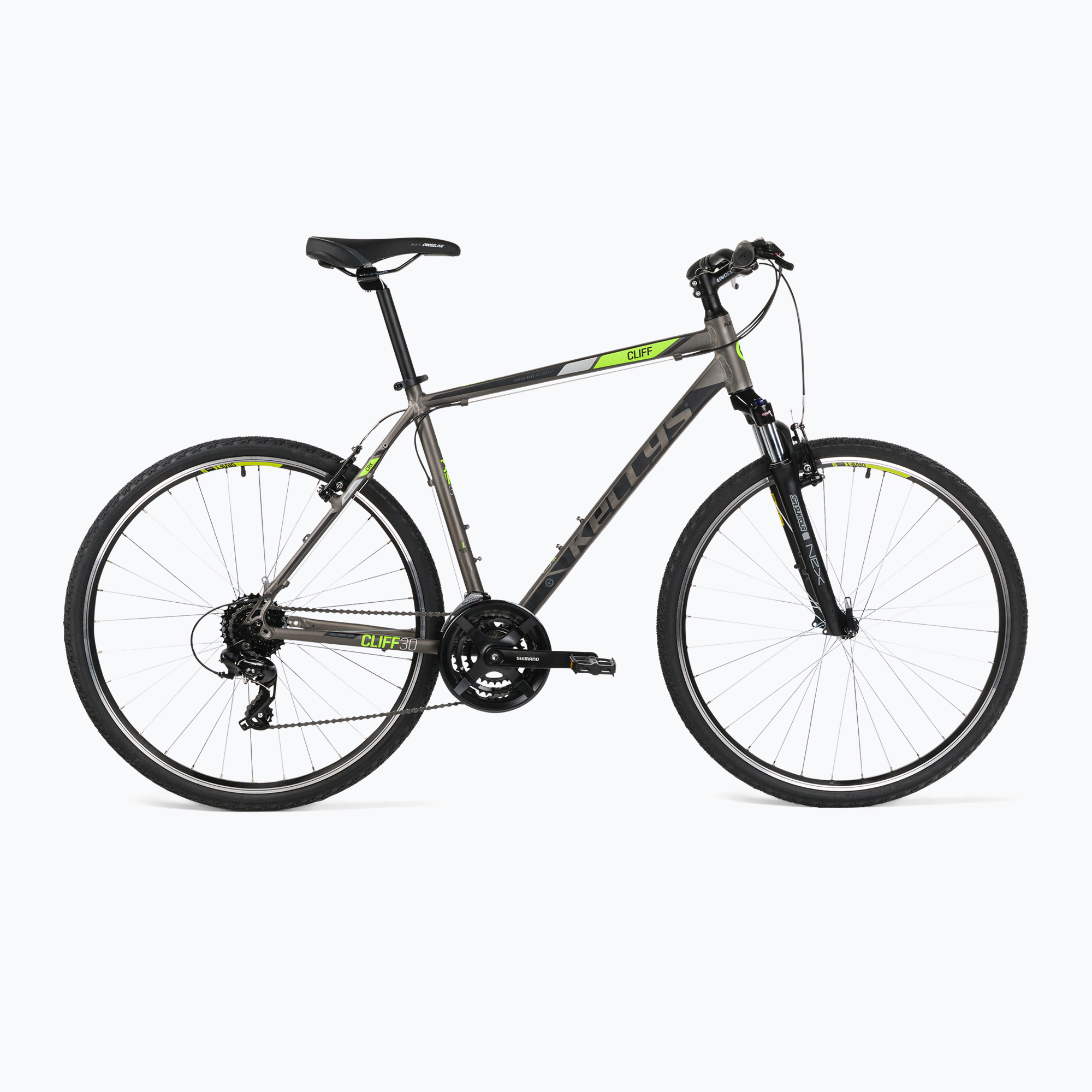 Kellys Cliff 3 crossový bicykel sivý 7234