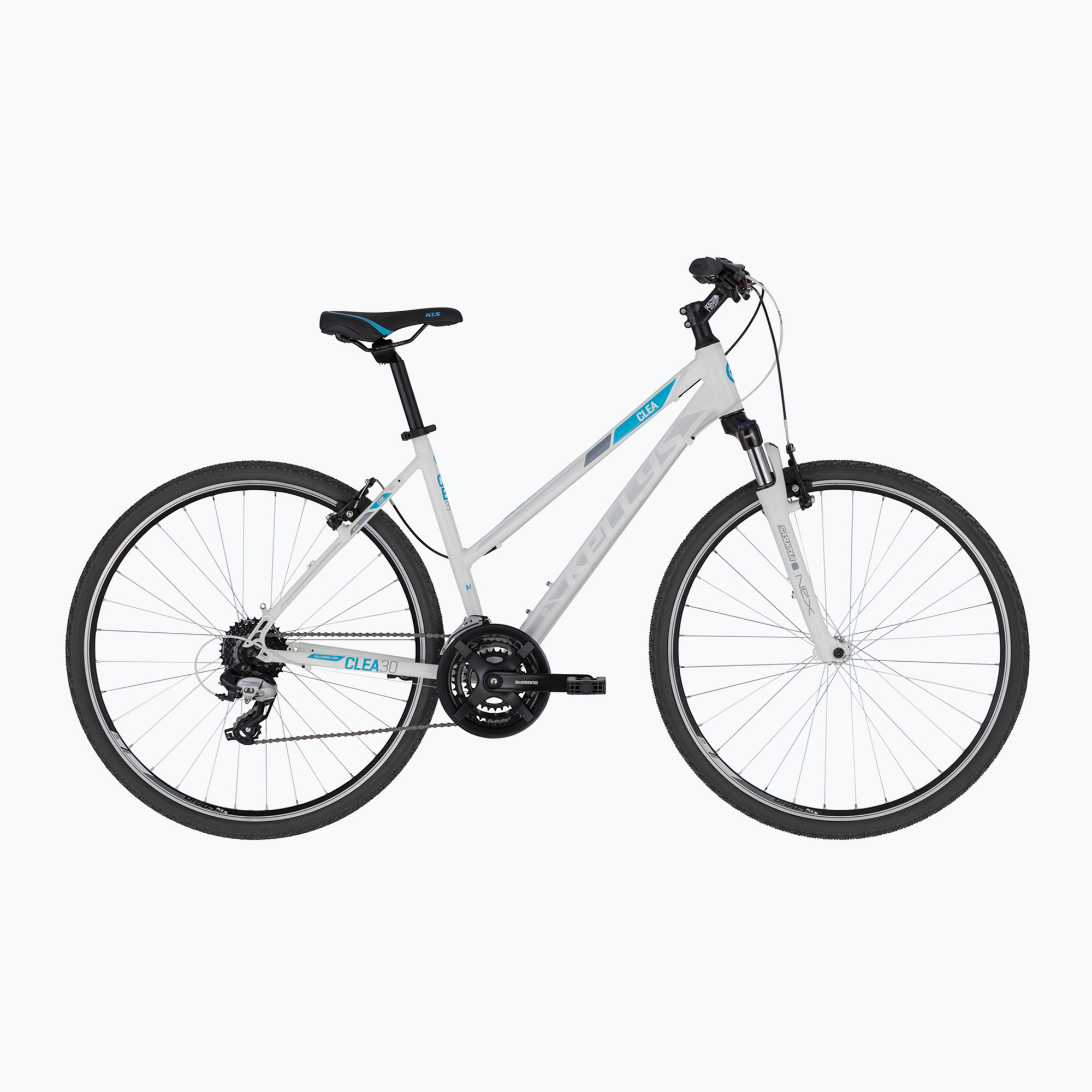 Dámsky crossový bicykel Kellys Clea 30 white (Clea 30 72309)