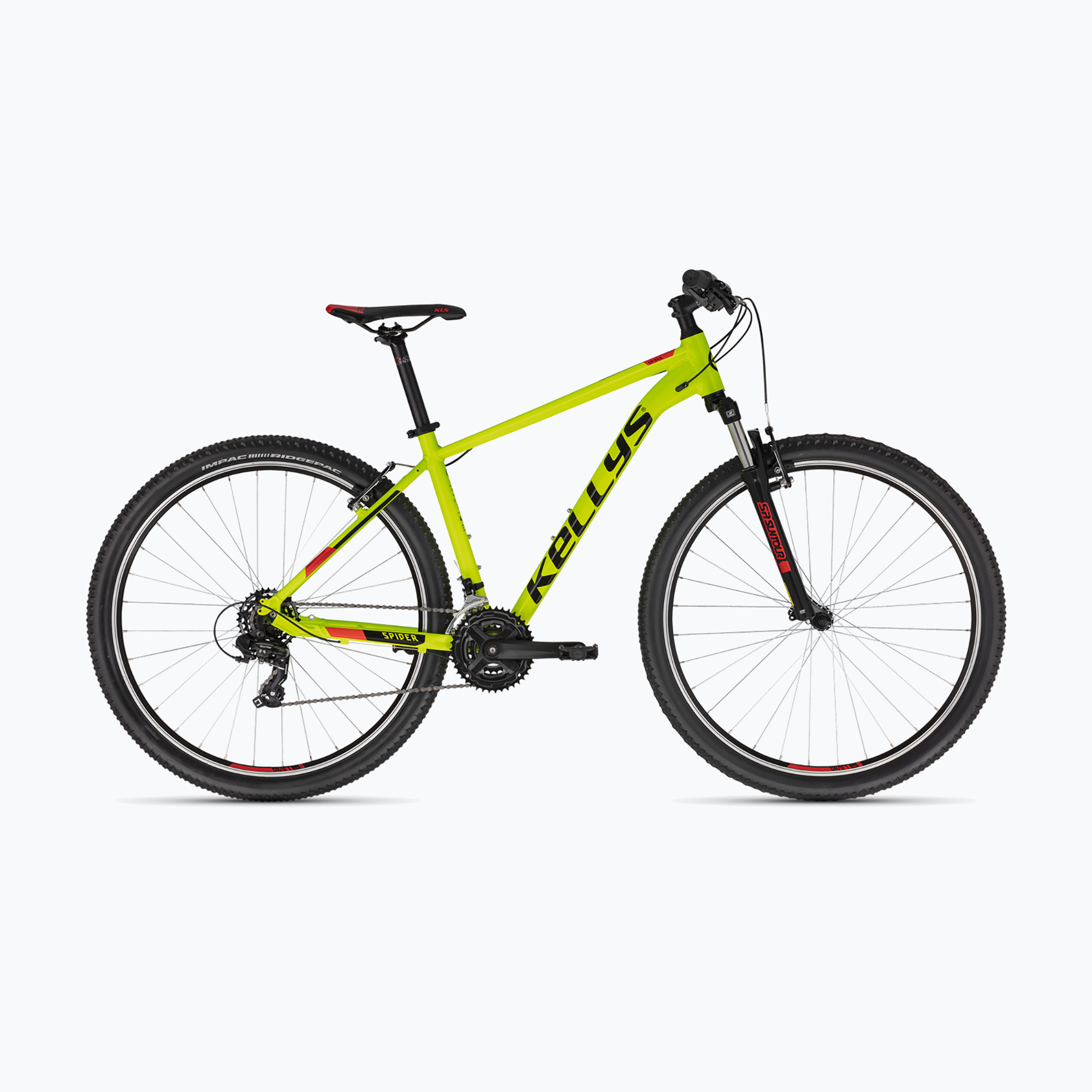 Horský bicykel Kellys Spider 10 29" neónovo žltý 76289 (Spider 10 29" 76289)