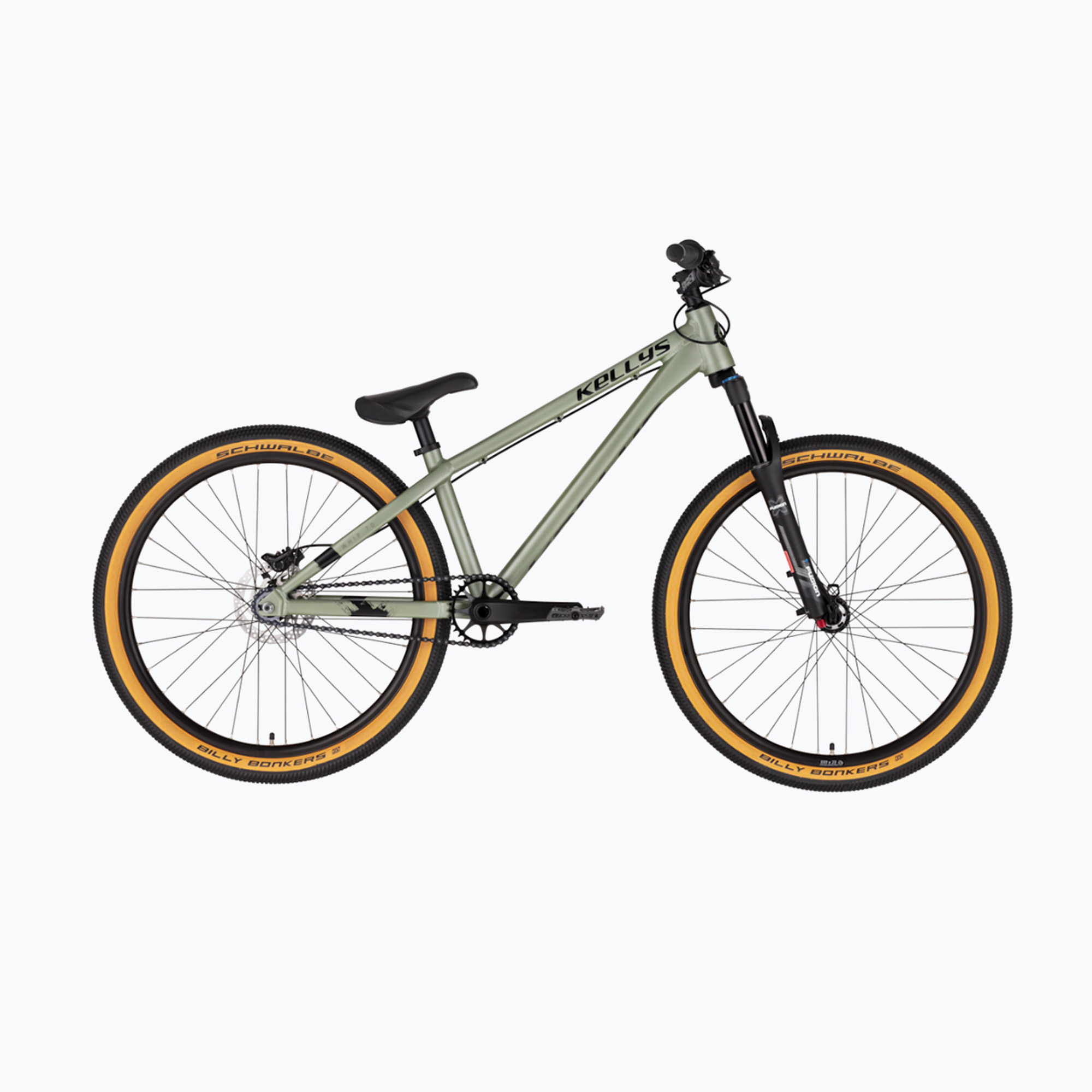 Bicykel Dirt Kellys Whip 70 zeleno/šedý dirt bike (Whip 70 76393)