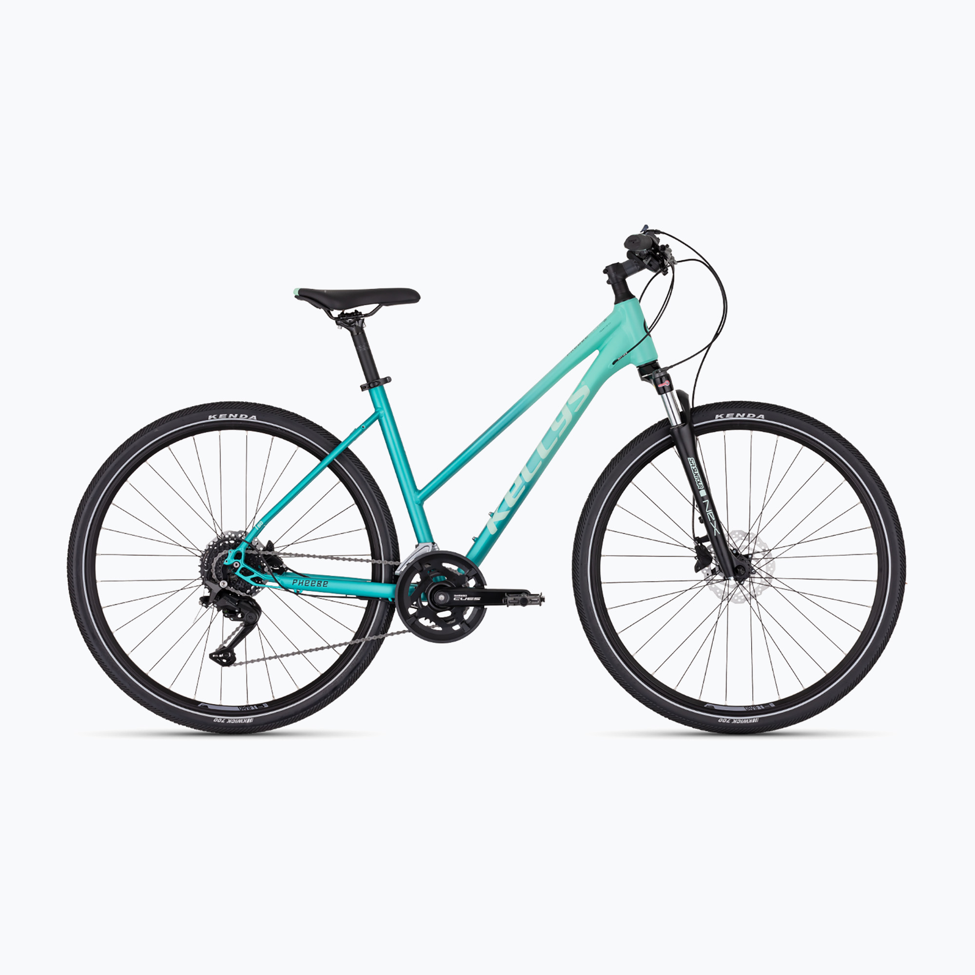 Dámsky crossový bicykel Kellys Pheebe 50 aqua (Pheebe 50 76465)