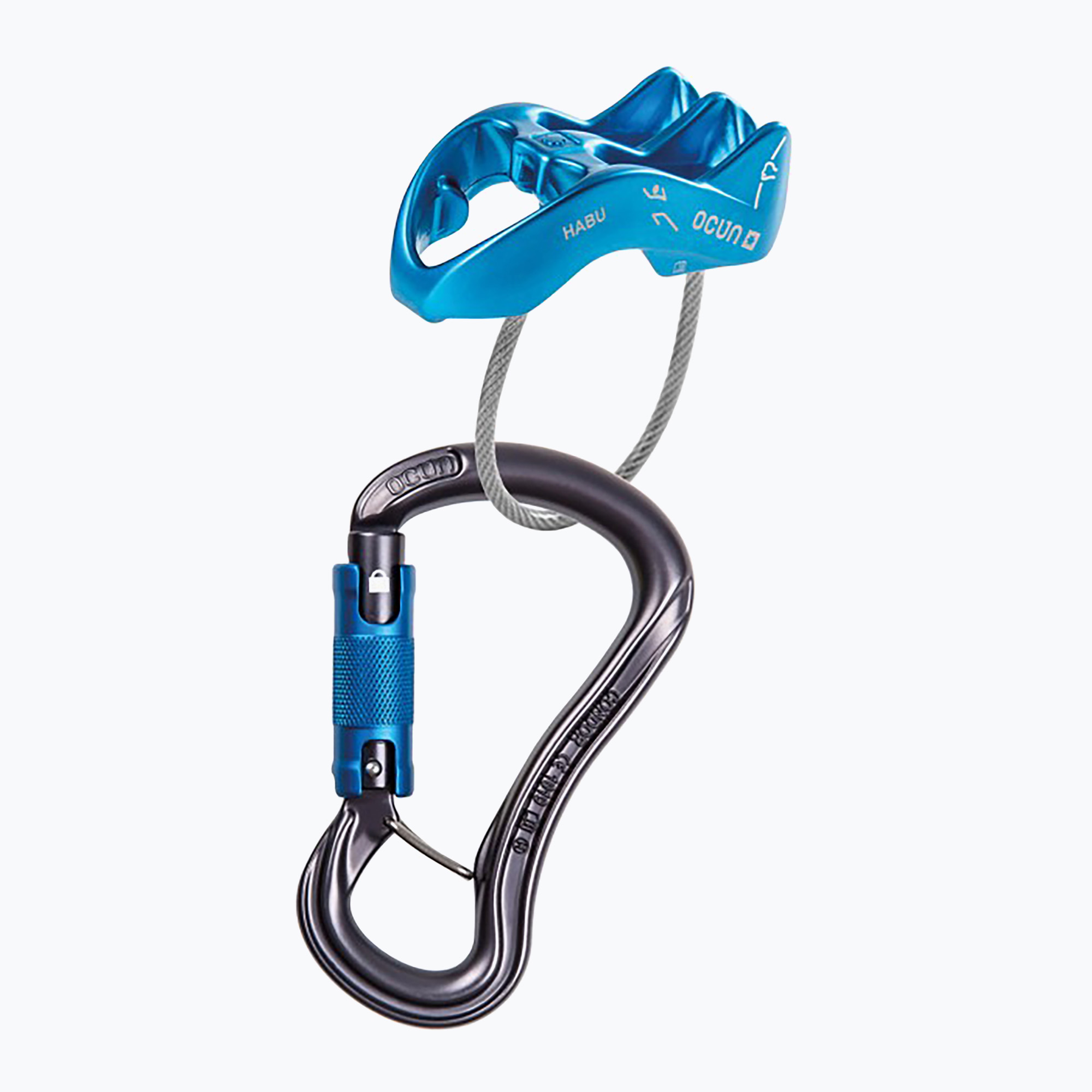 Sada istiacich pomôcok Ocun Belay Condor Triplet/Hurry blue