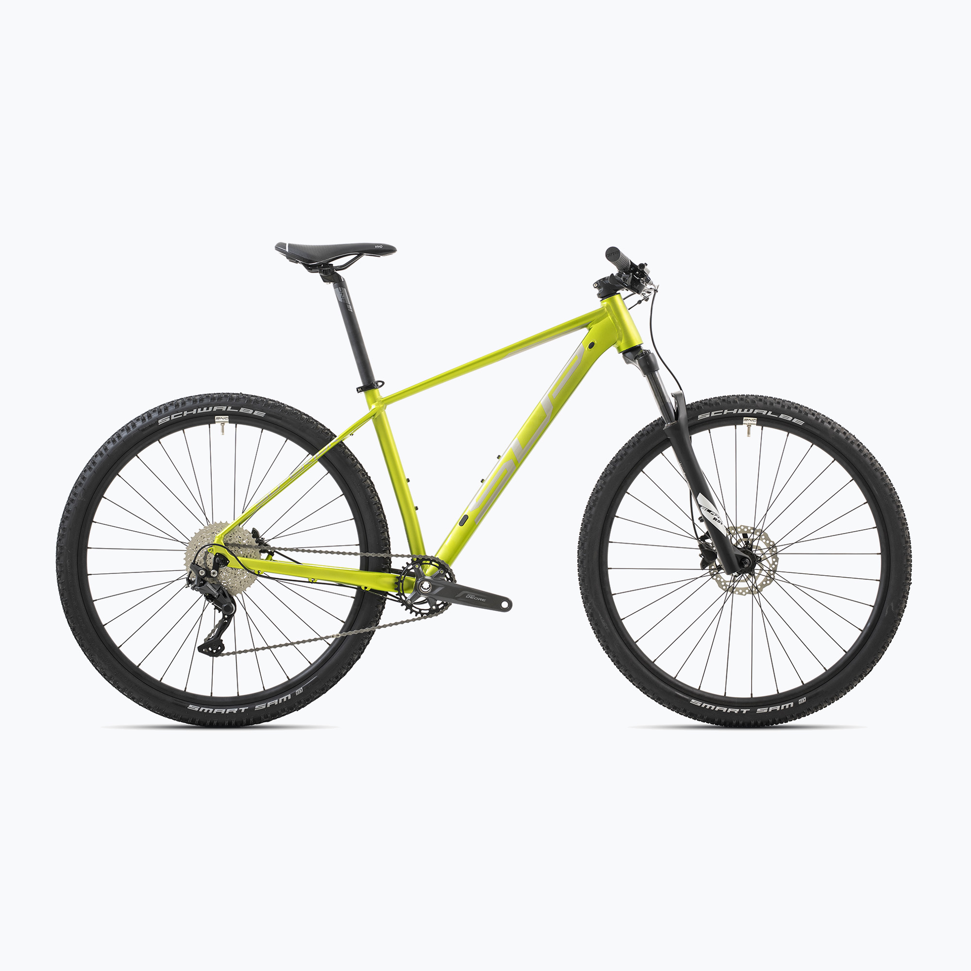 Horský bicykel Superior XC 859 matná limetková metalíza/chrómová strieborná (XC 859 801.2022.29077)