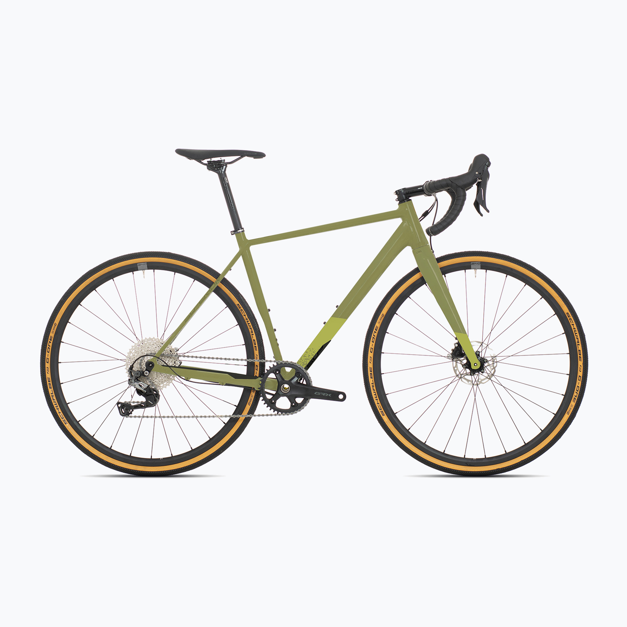 Gravel bicykel Superior X-ROAD Comp GR lesklý olivový chróm (X-ROAD Comp GR 801.2023.28012)