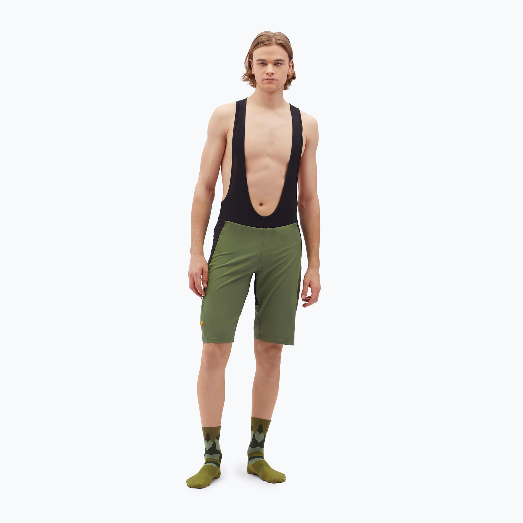Cyklistické šortky pánske SILVINI Barrea olive/black (Barrea 3123-MP2289/8082)