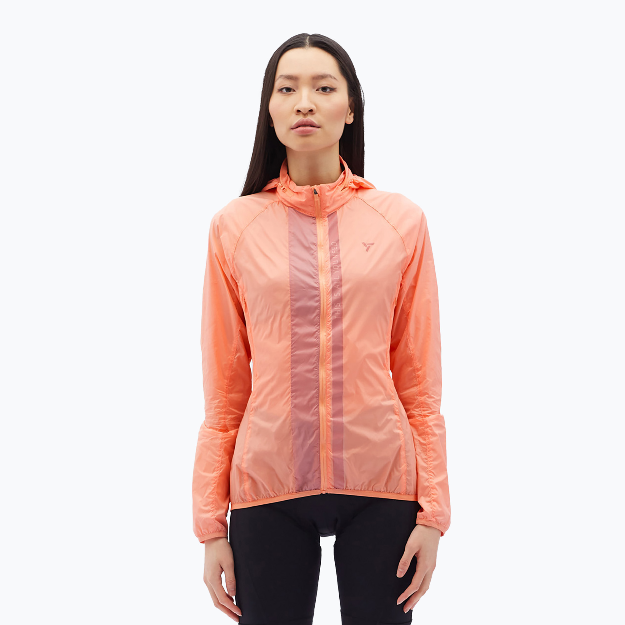 Dámska cyklistická bunda SILVINI Gela coral/blush (Gela 3123-WJ2235/6193)