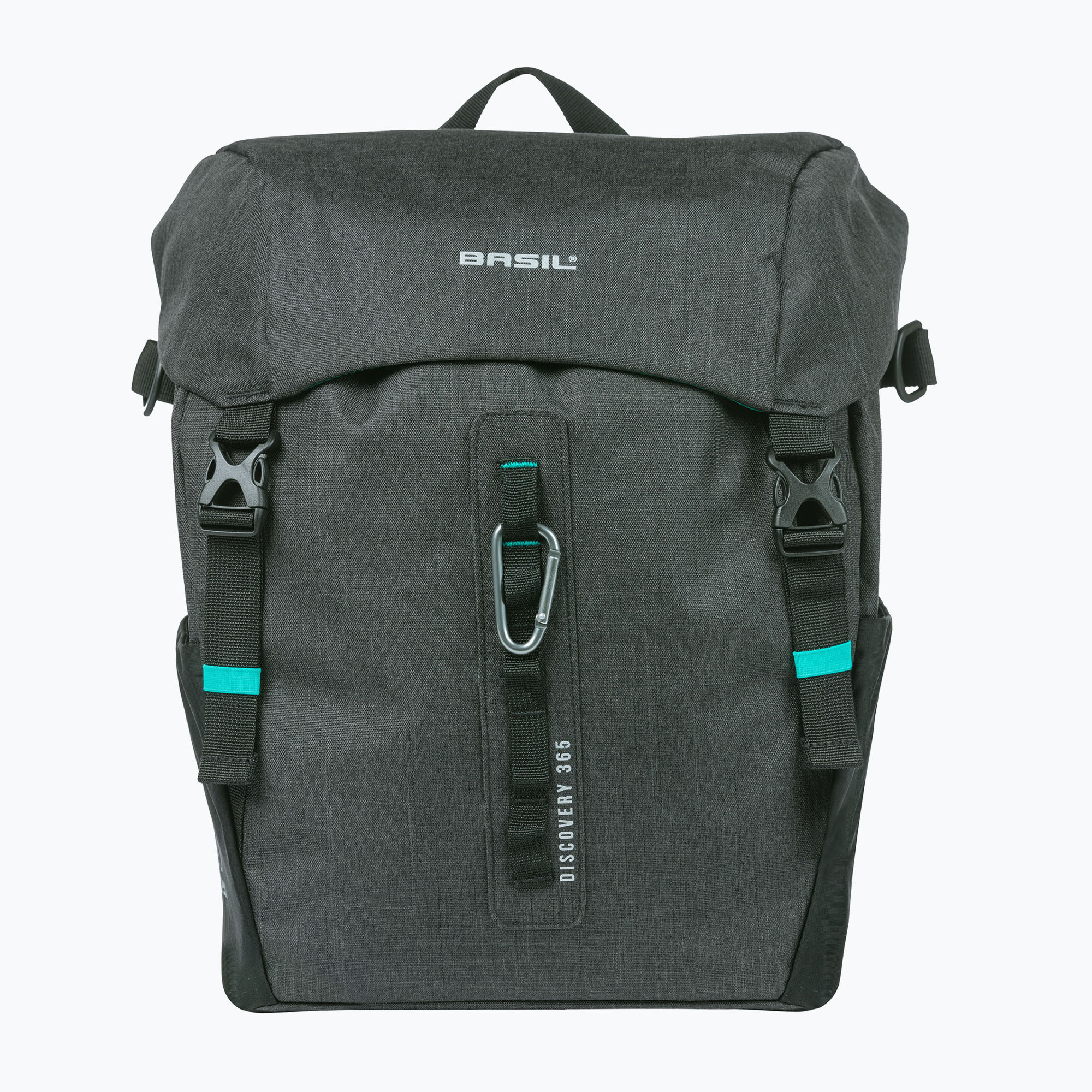 Taška na bicykel Basil Discovery 365D Single Bag 20 l black melee bike pannier (Discovery 365D Single Bag B-18282)