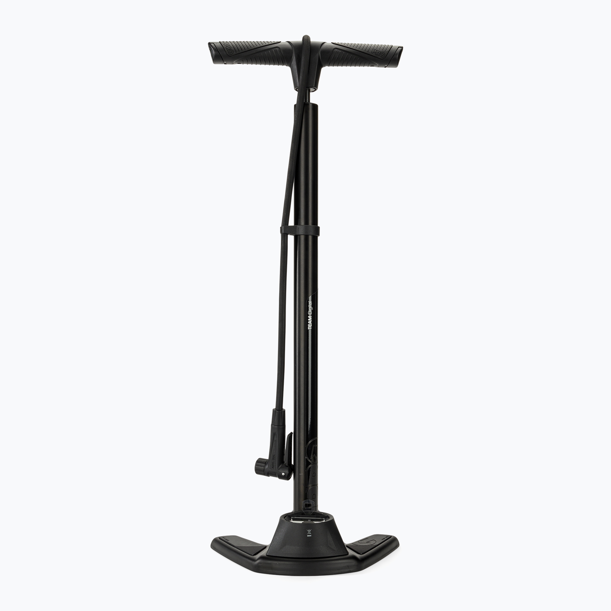 Pumpa cyklistická PRO Digital Manometr Alu czarna (Digital Manometr Alu PRPU0101)
