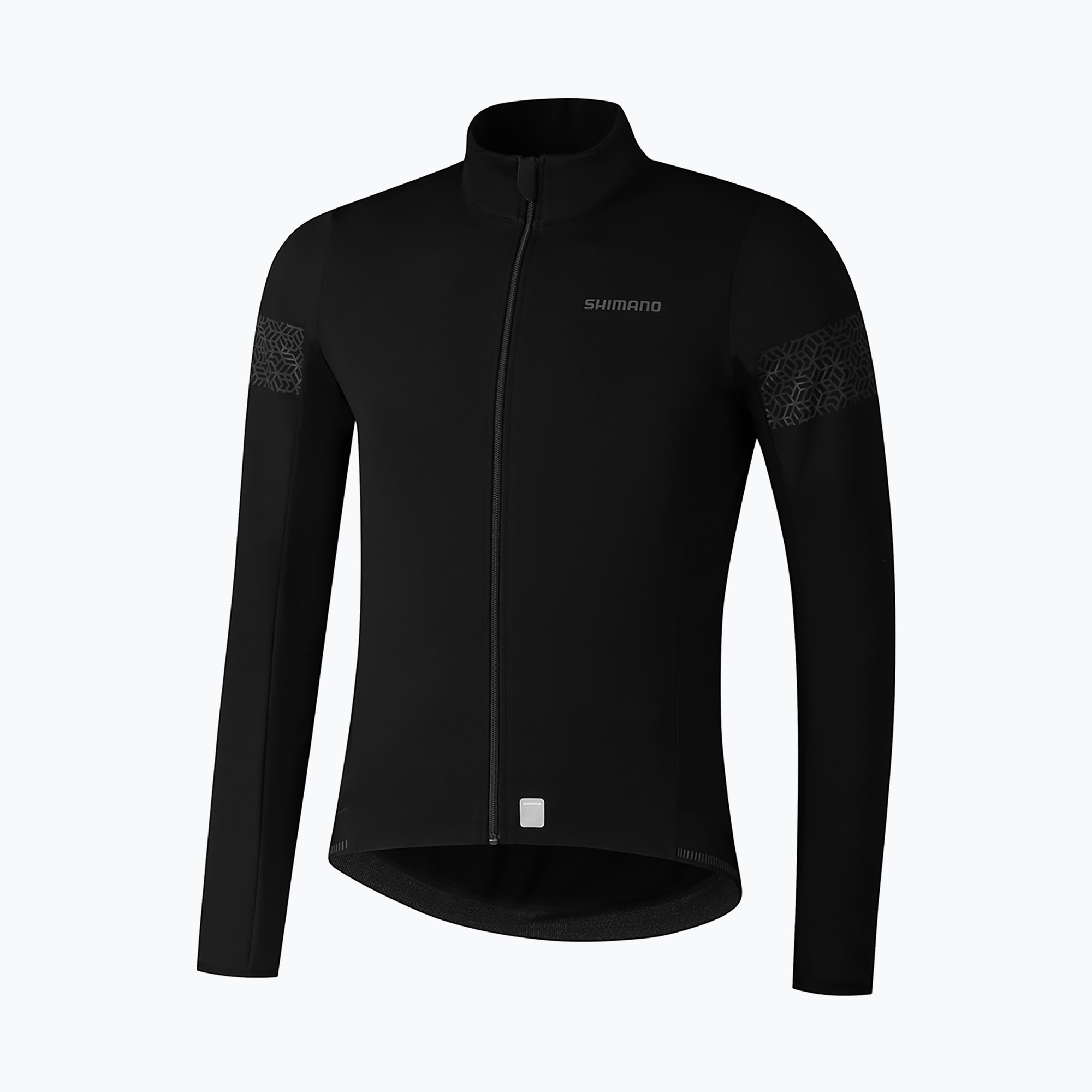 Pánska zateplená cyklistická bunda Shimano Beaufort Jersey čierna PCWJAPWUE13ML0104 (Beaufort Jersey Insulated PCWJAPWUE13ML0104)