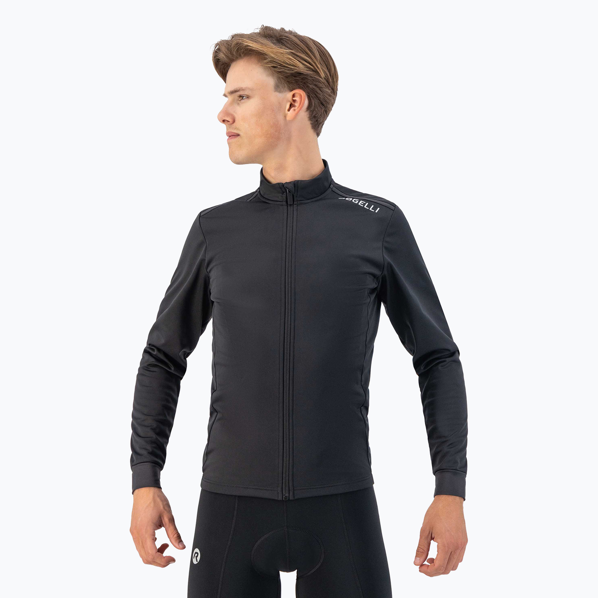 Pánska cyklistická bunda Rogelli Pesaro 2.0 black (Pesaro 2.0 003-044)