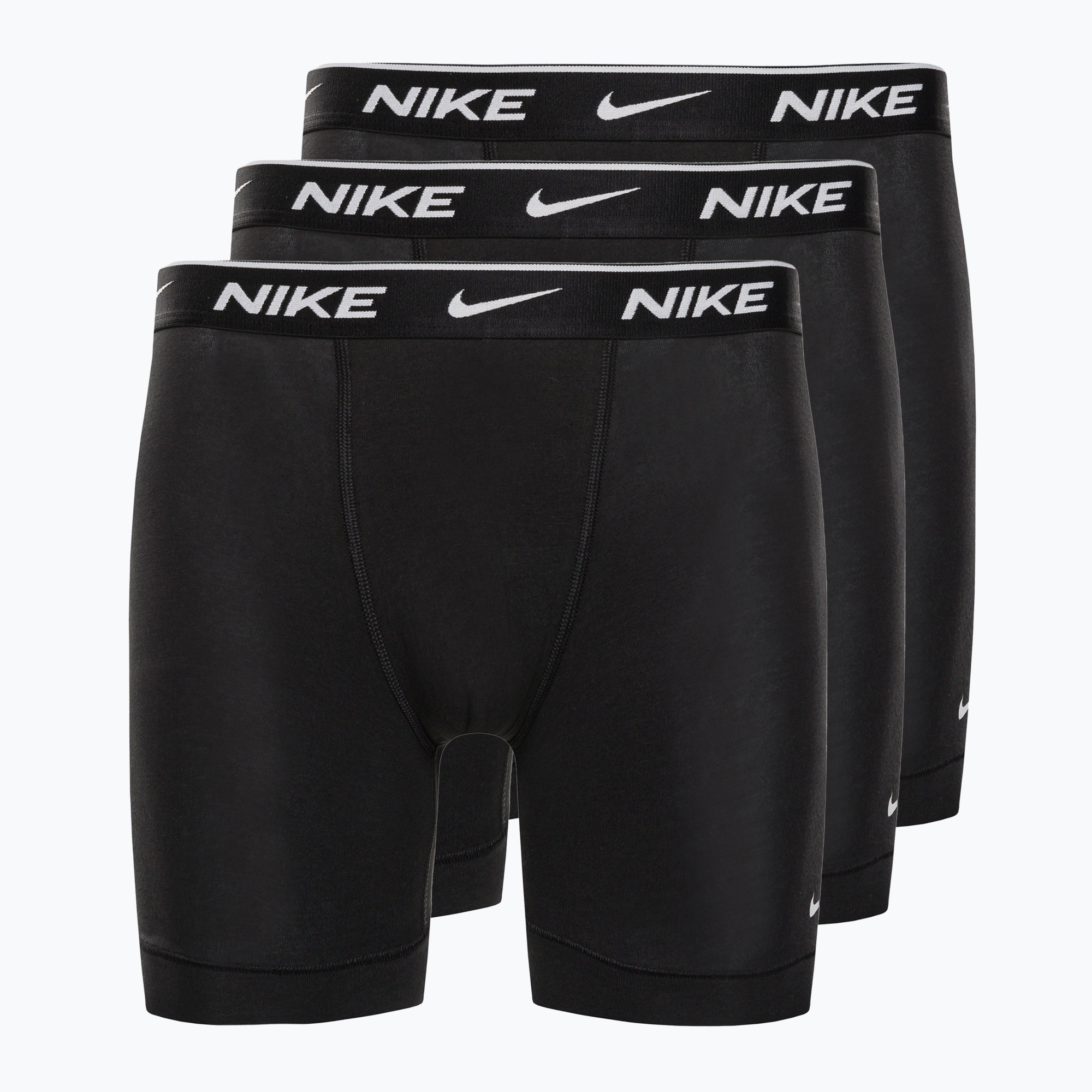 Pánske boxerky Nike Everyday Cotton Stretch 3Pk MP1 black (Everyday Cotton Stretch KE1007-UB1)