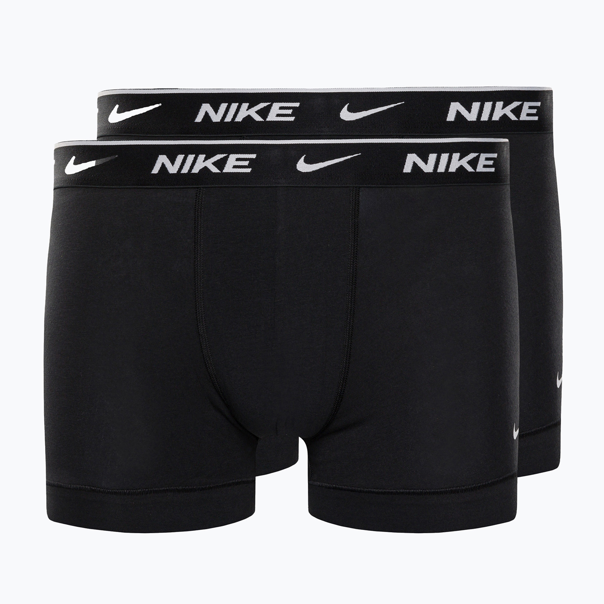 Pánske boxerky Nike Everyday Cotton Stretch Trunk 2Pk IEV black (Everyday Cotton Stretch Trunk KE1085)