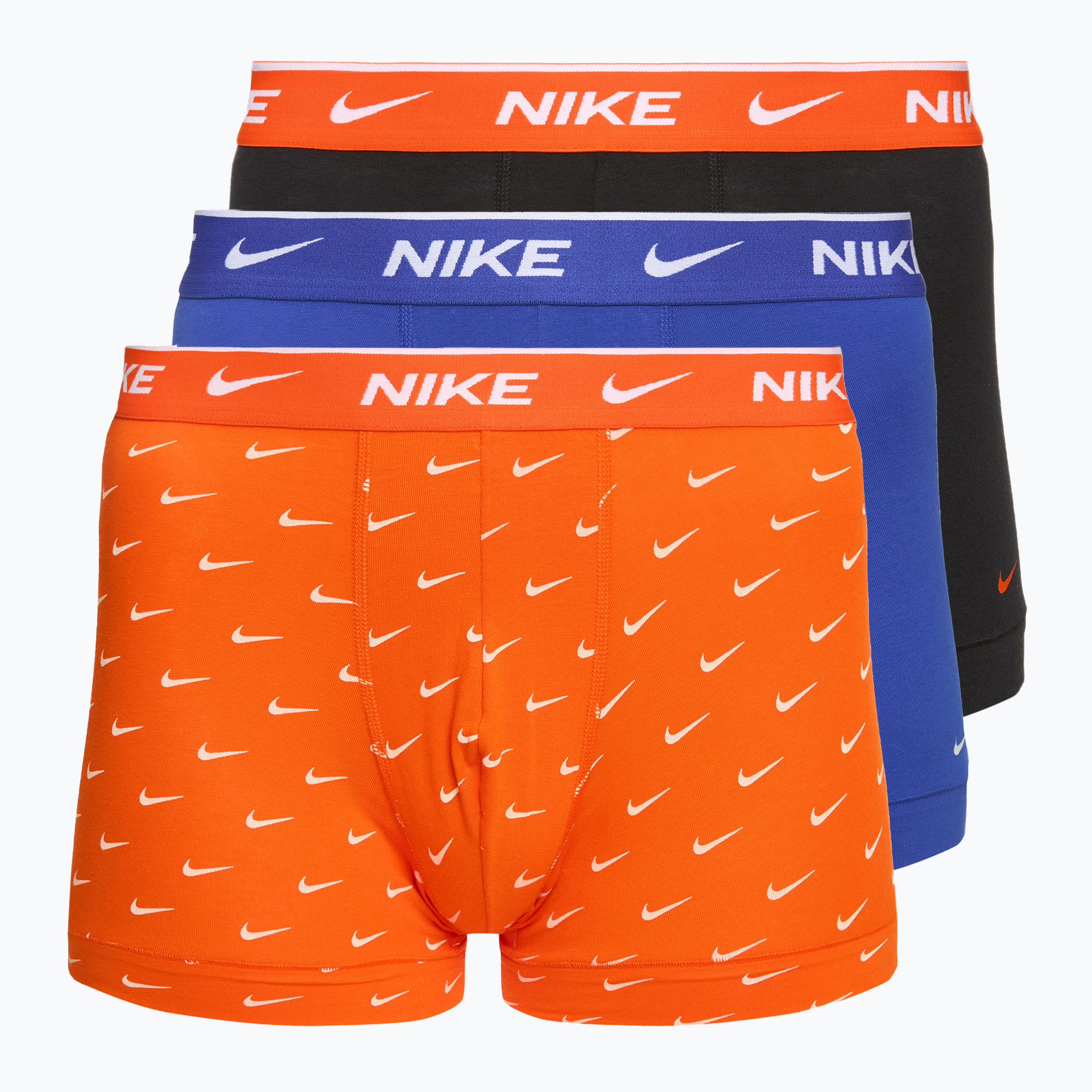 Pánske boxerky Nike Everyday Cotton Stretch Trunk 3 páry multicolor (Everyday Cotton Stretch Trunk KE1008-1MK)