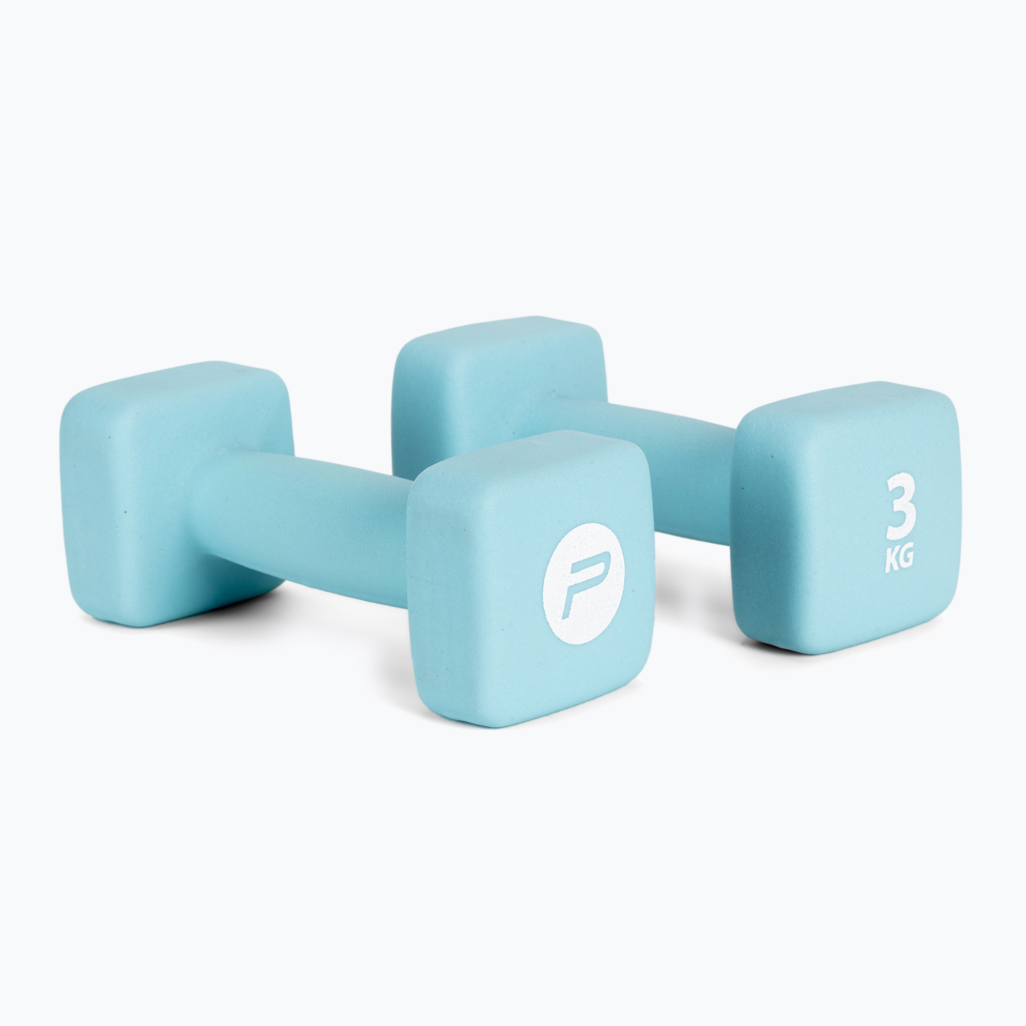 Neoprénové činky 3 kg Pure2Improve modré P2I201410