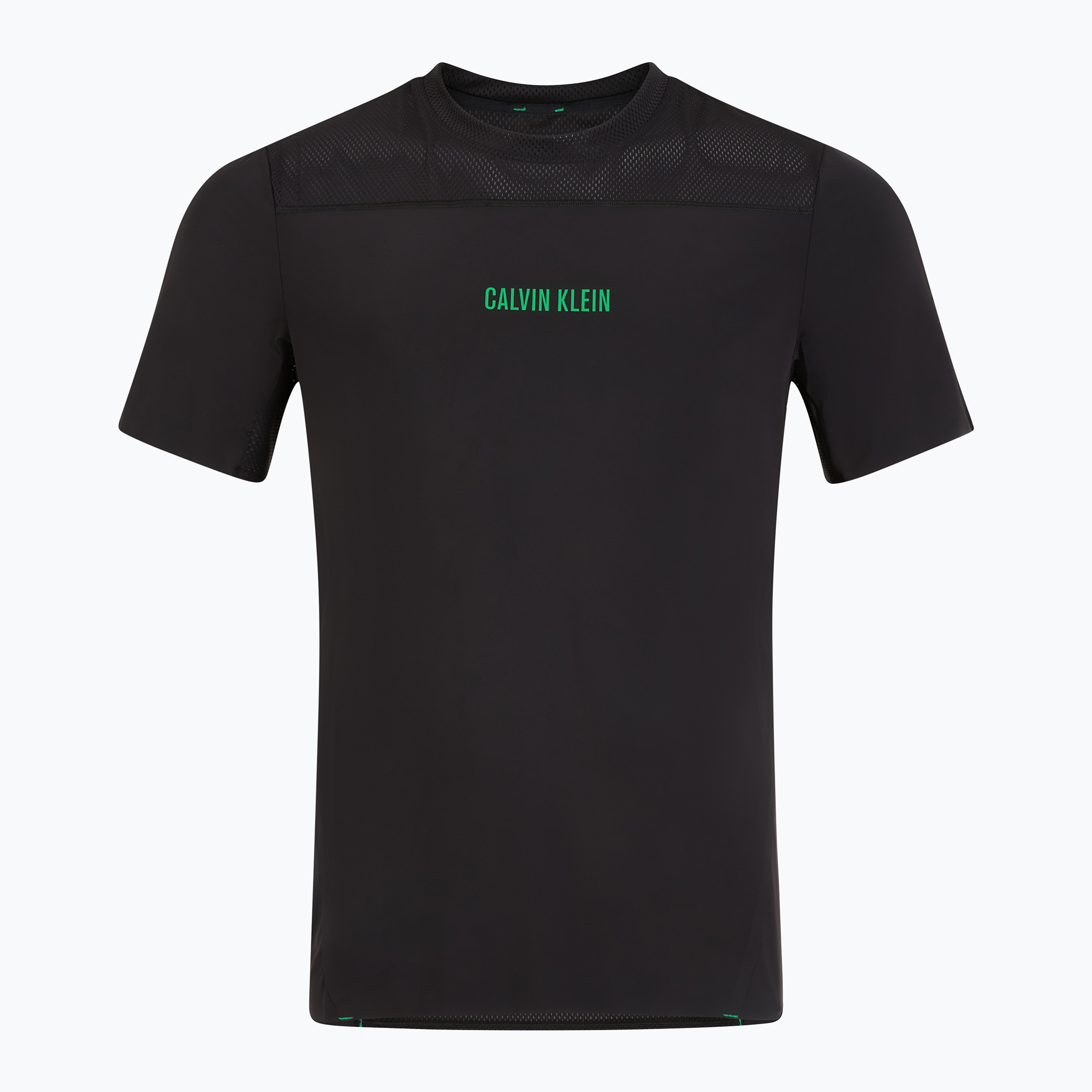 Pánske tričko Calvin Klein LVGMS5K188 Baselayer black/blosson green logo