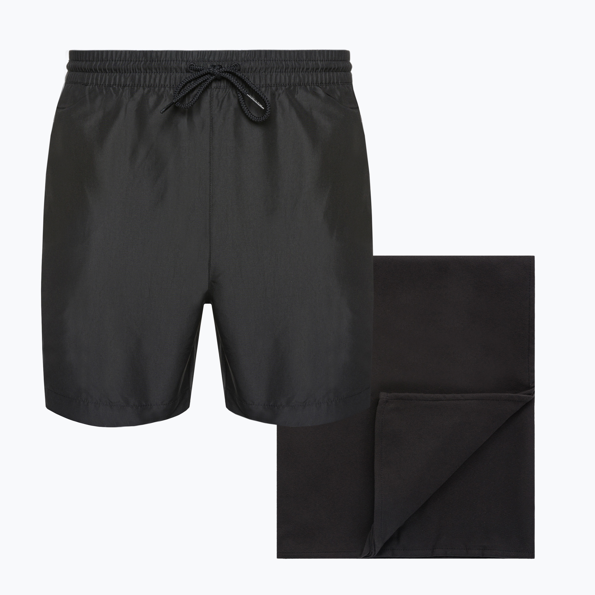 Calvin Klein Darčekové balenie šortky + uterák čierne (Gift Pack KM0KM00938BEH)