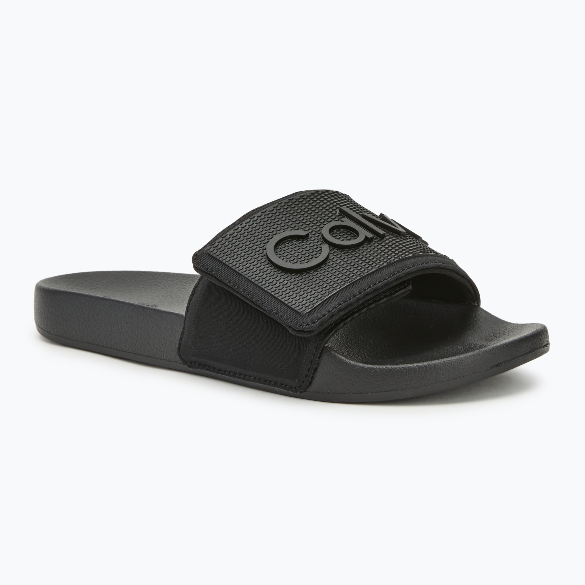 Pánske šľapky Calvin Klein HM0HM01437 Adj Pool Slide TPU black (Adj Pool Slide TPU HM0HM01437BEH)