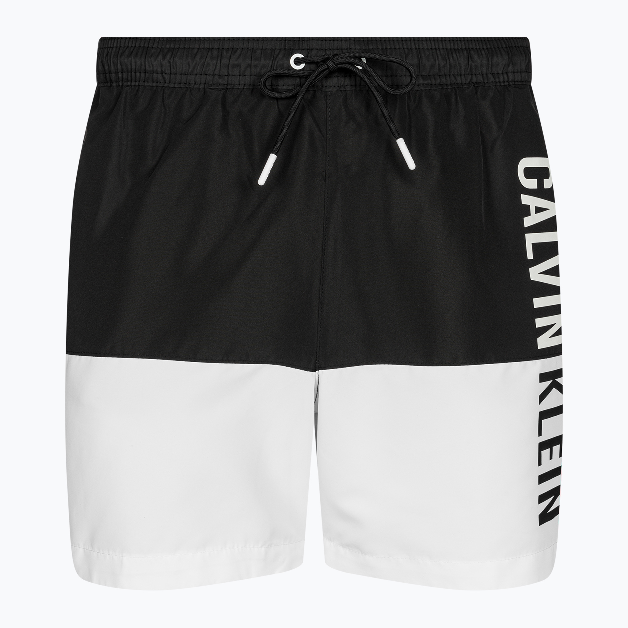 Pánske plavecké šortky Calvin Klein Medium Drawstring-Block black