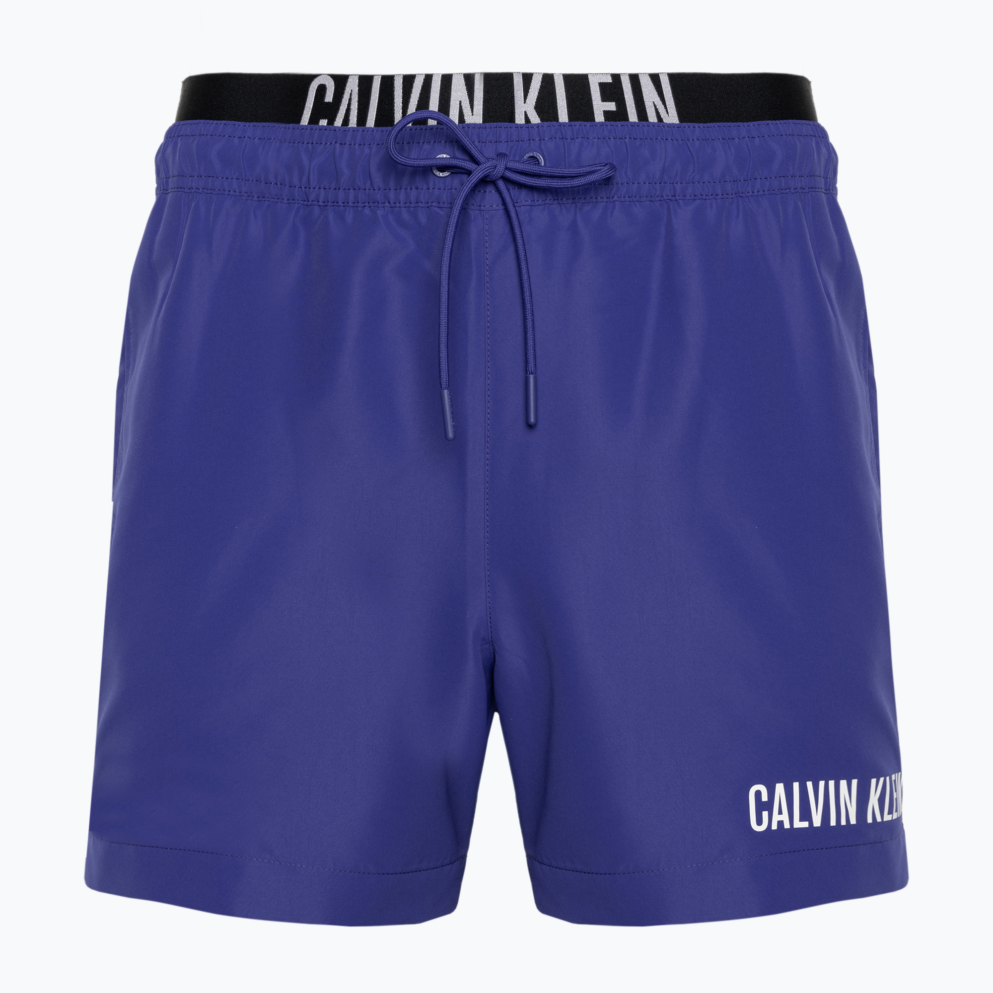Pánske plavecké šortky Calvin Klein Medium Double WB midnight lagoon (Medium Double WB KM0KM00992C7N)