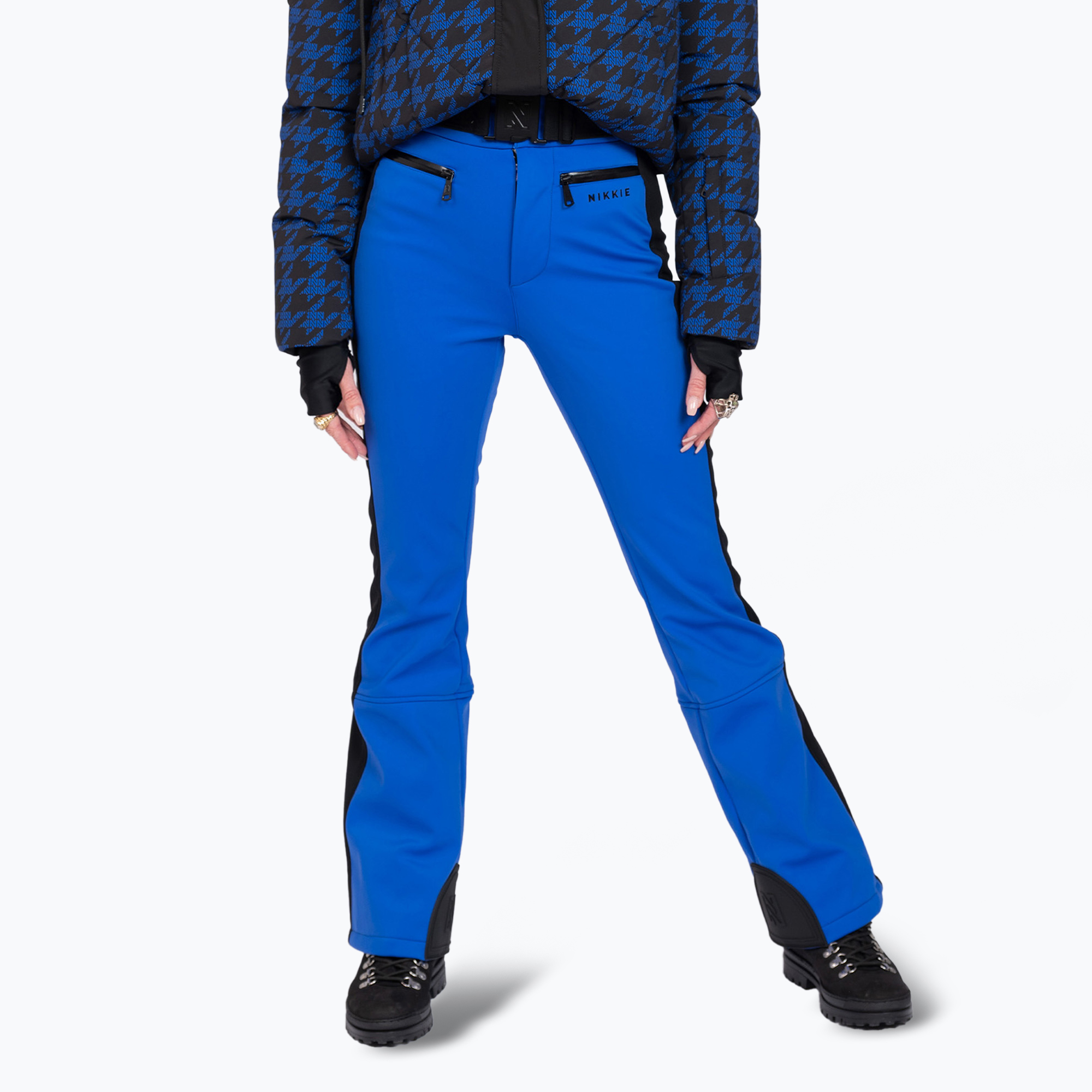 Dámske lyžiarske nohavice Nikkie Grace Contrast dazzling blue (Grace Contrast Ski N 2-257 2407)