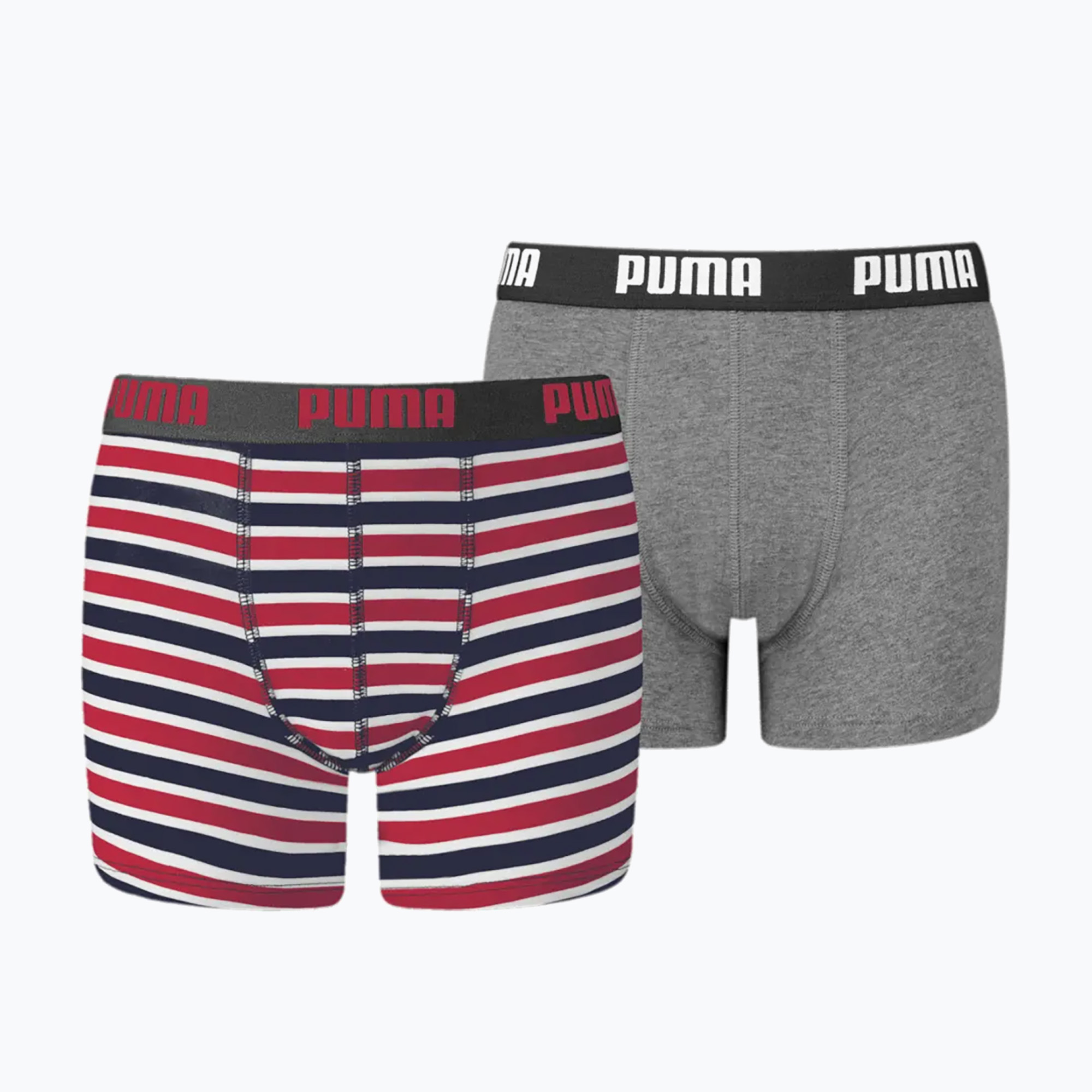Detské boxerky PUMA Printed Basic 2 ks ribbon red
