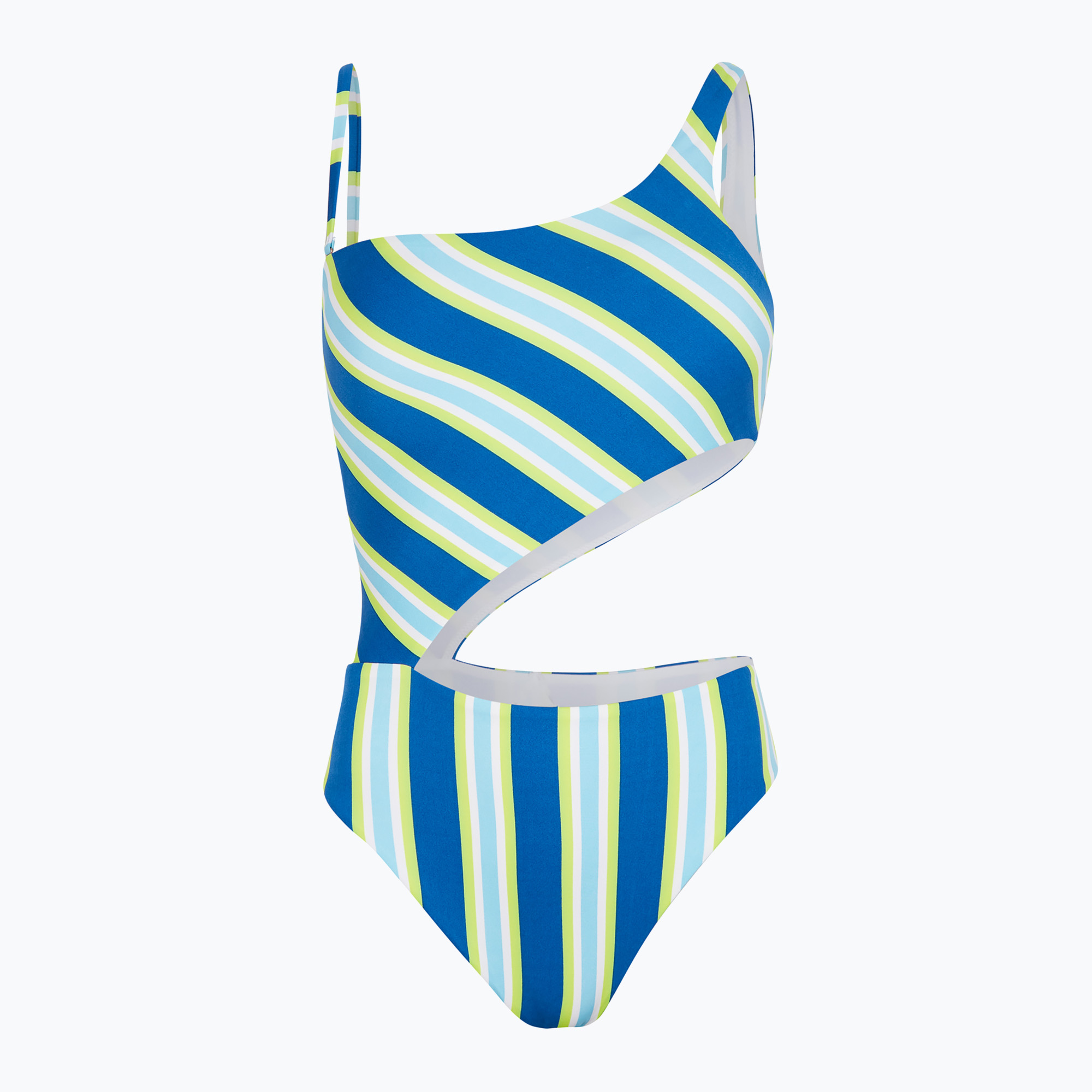 Dámske jednodielne plavky O'Neill Poppy blue towel stripe (Poppy 1800102-35102)