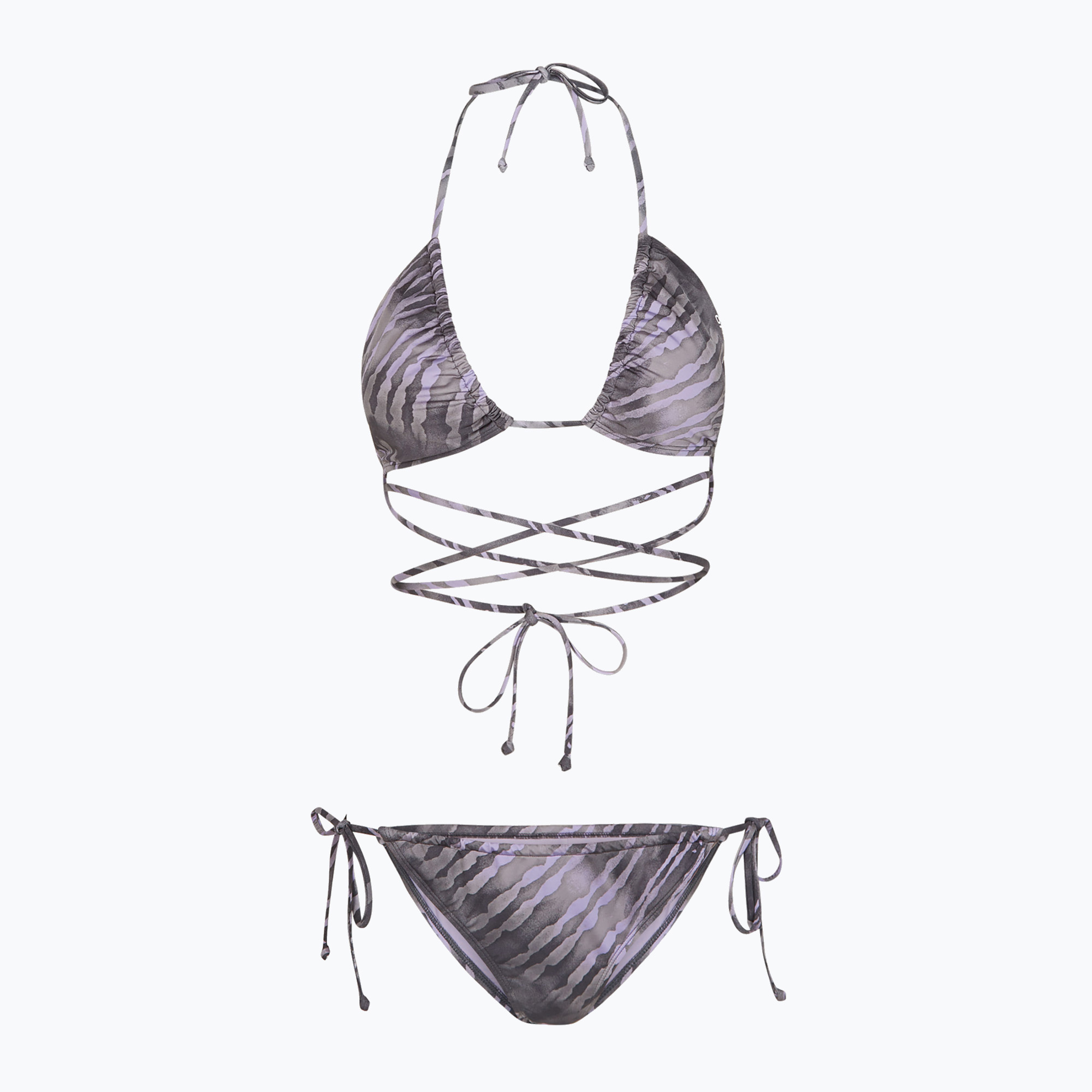 Dámske dvojdielne plavky O'Neill Kat Becca Wow Bikini grey tie dye (Kat Becca Wow 1800122-38014)