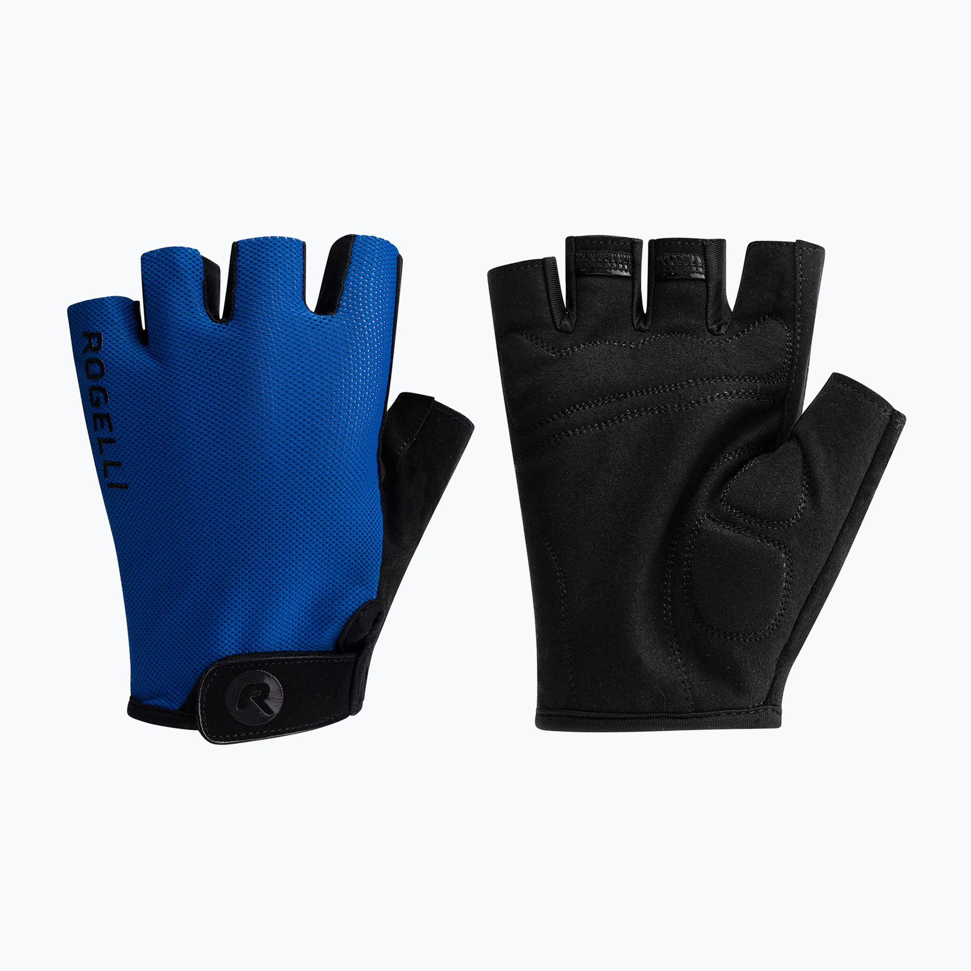 Rogelli Core blue pánske cyklistické rukavice (Core ROG351577)