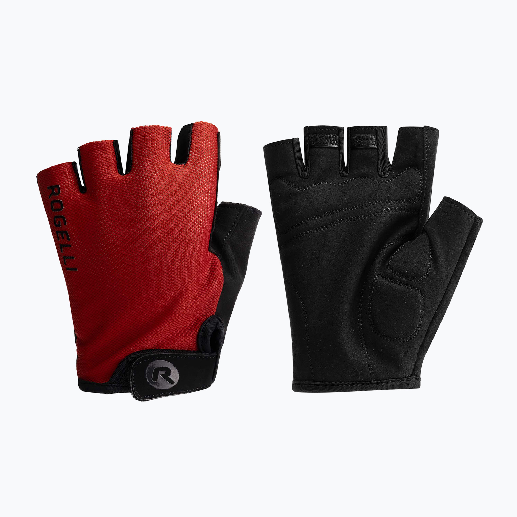 Pánske cyklistické rukavice Rogelli Core red