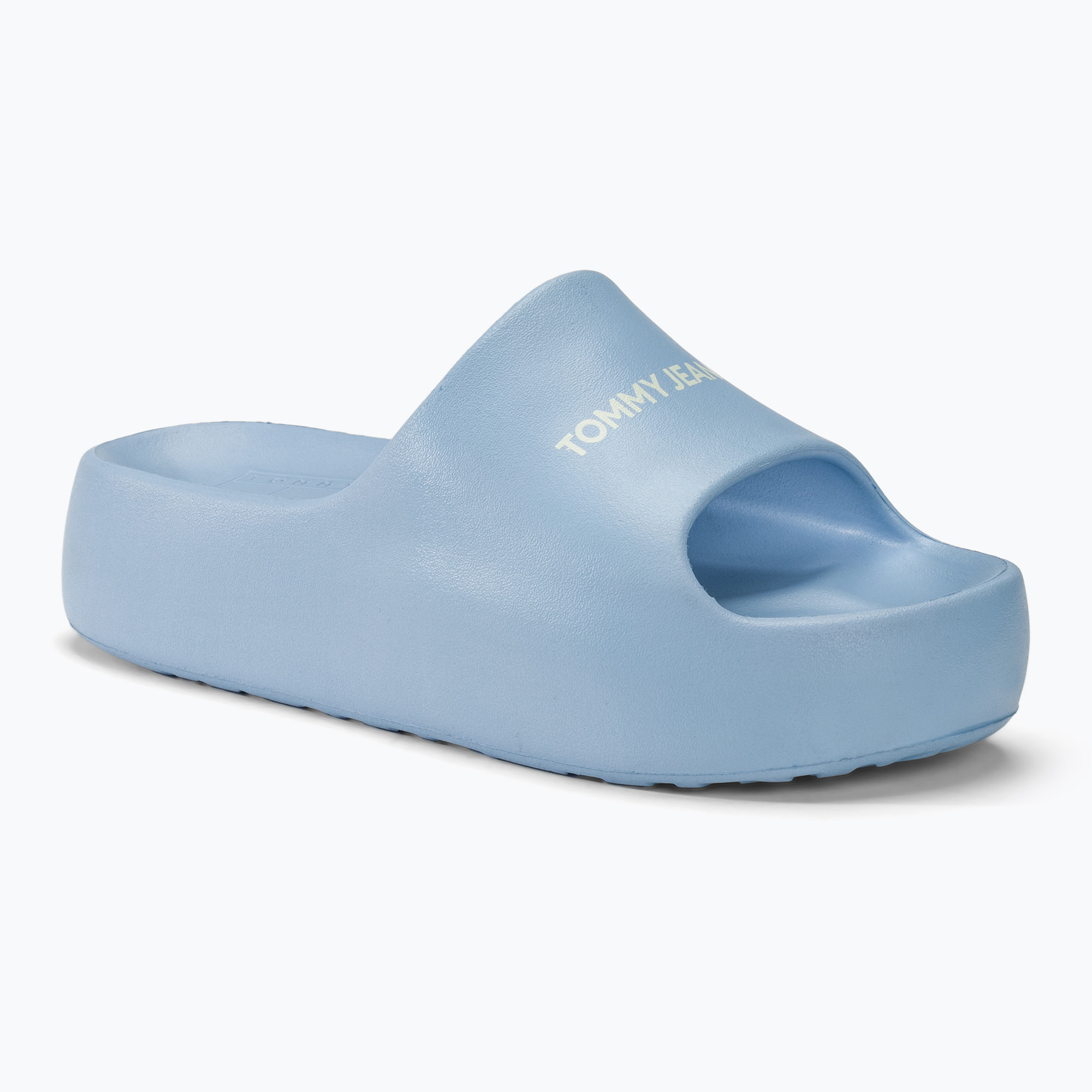 Dámske šľapky Tommy Jeans Chunky Flatform Slide westside blue (Chunky Flatform Slide EN0EN02586C15)