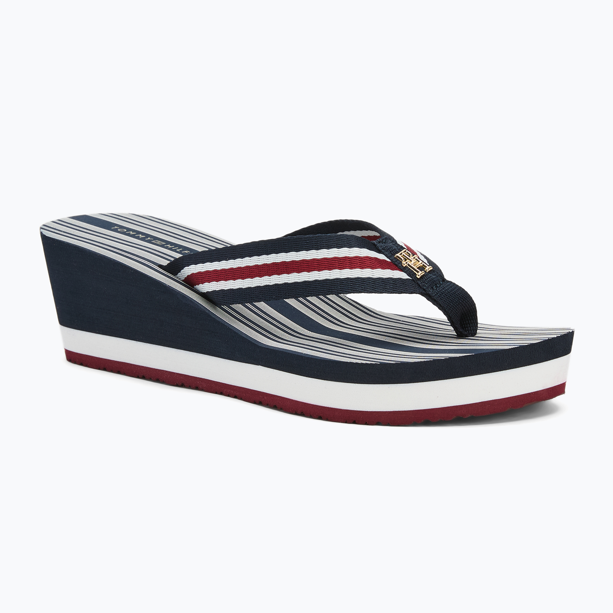 Dámske žabky Tommy Hilfiger Im Platform Beach Sandal rwb (Im Platform Beach Sandal FW0FW083710G1)