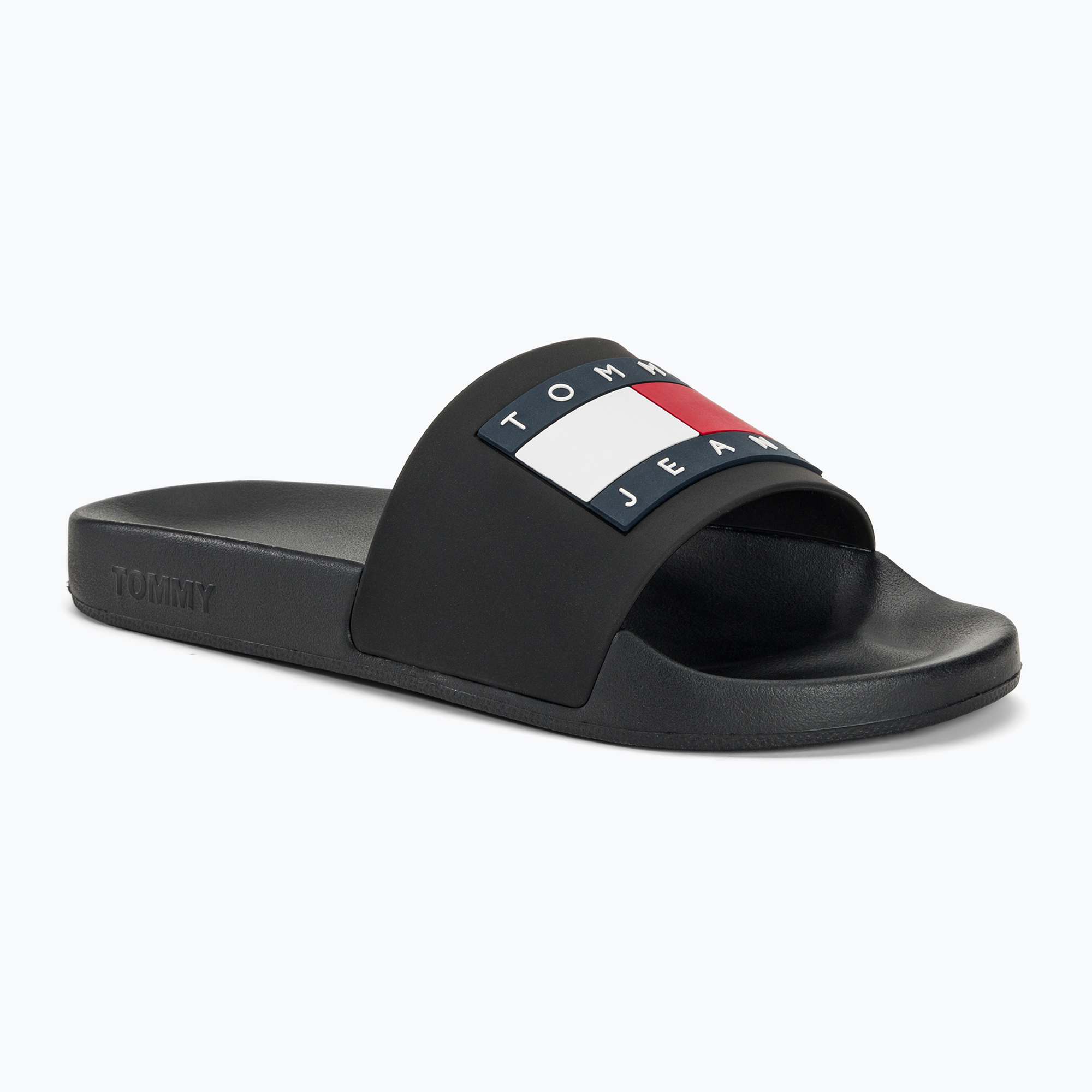 Dámske plavky Tommy Jeans Flag Pool Slide Ess black (Flag Pool Slide Ess EN0EN02115BDS)