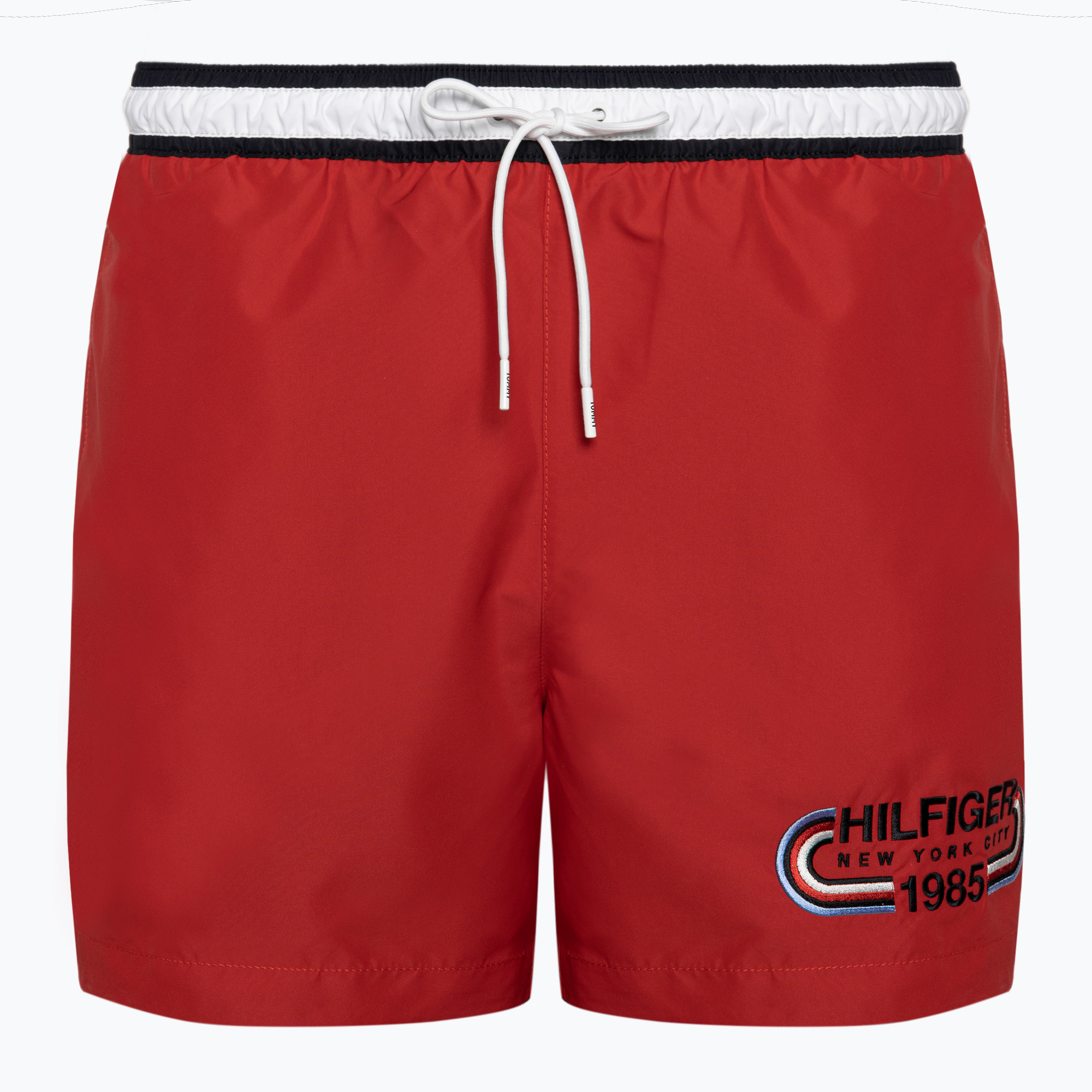 Pánske plavecké šortky Tommy Hilfiger Medium Drawstring primary red (Medium Drawstring UM0UM03287XLG)
