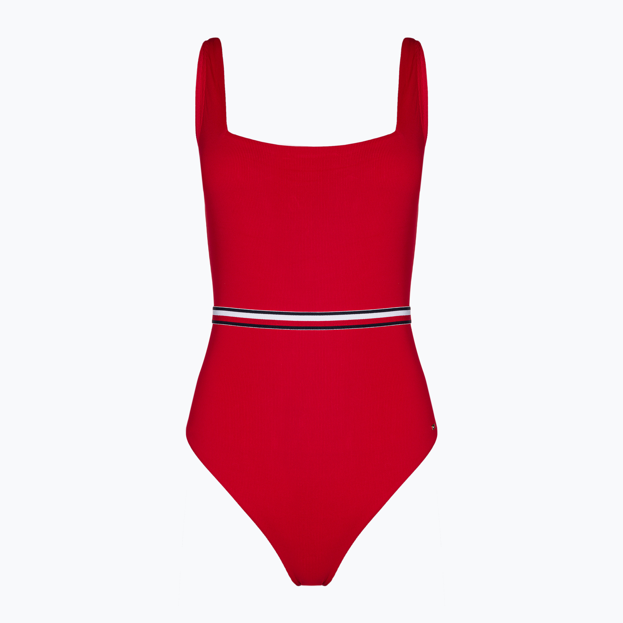 Plavky jednodielne dámske Tommy Hilfiger Square Neck One Piece primary red