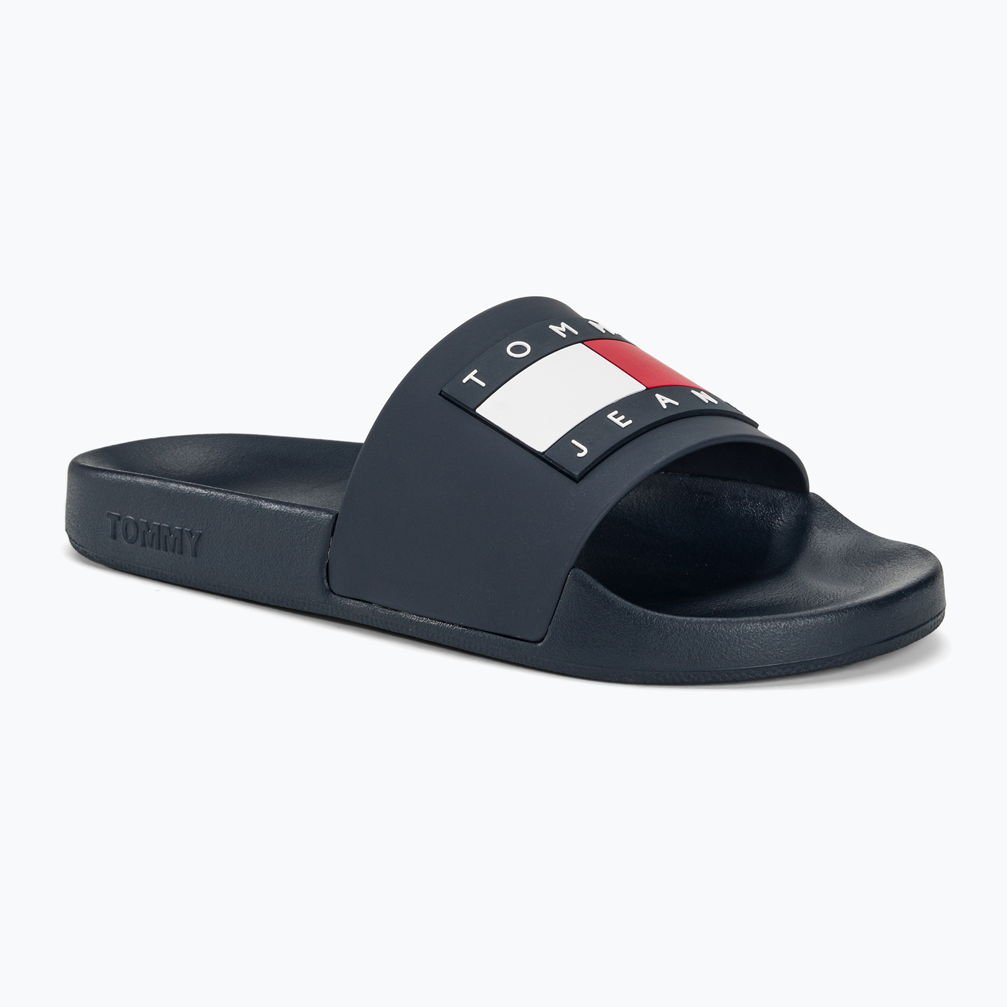 Tommy Jeans Dámske šľapky Flag Pool Slide Ess dark night navy (Flag Pool Slide Ess EN0EN02115C1G)