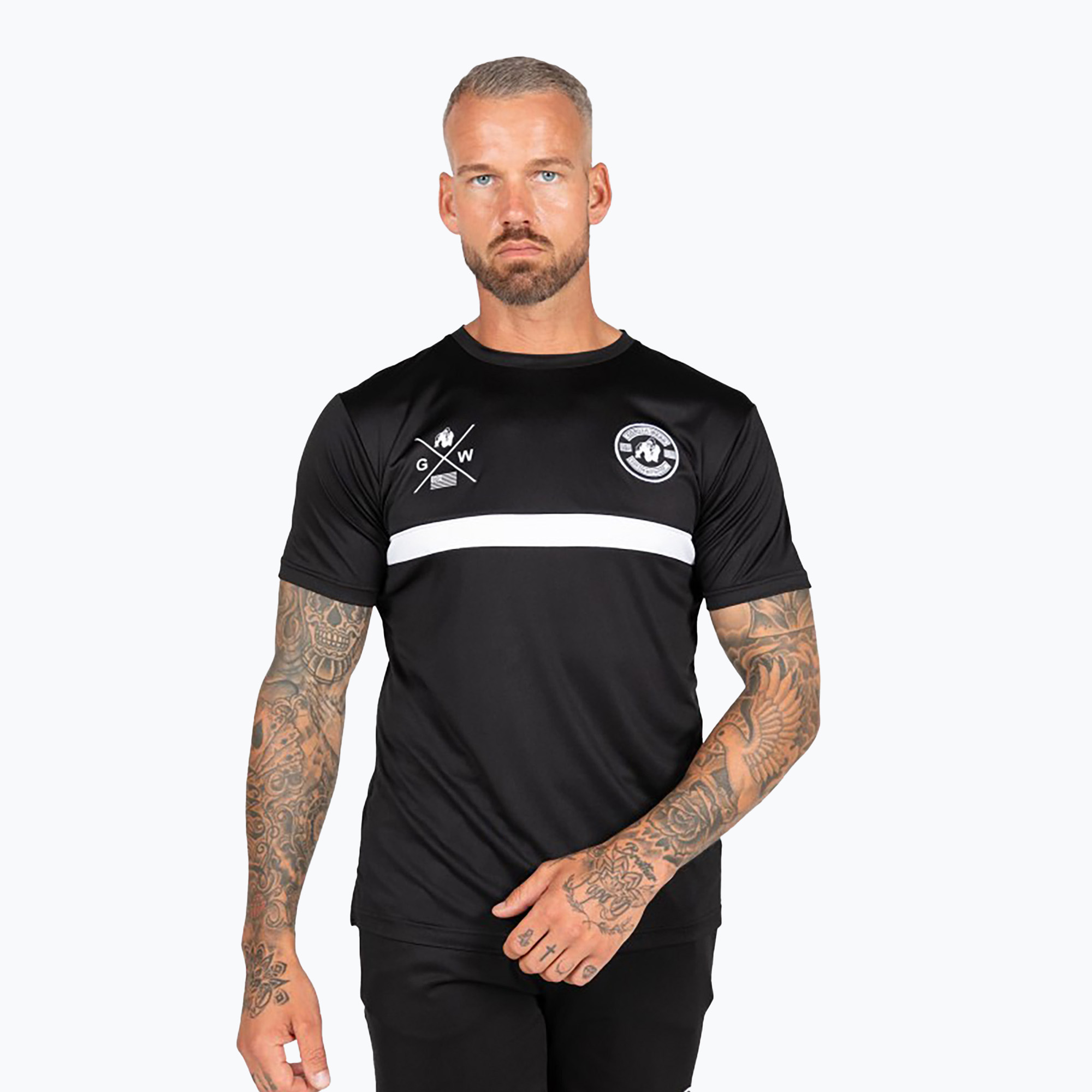 Pánske tréningové tričko Gorilla Wear Vernon black (Vernon 90576900)