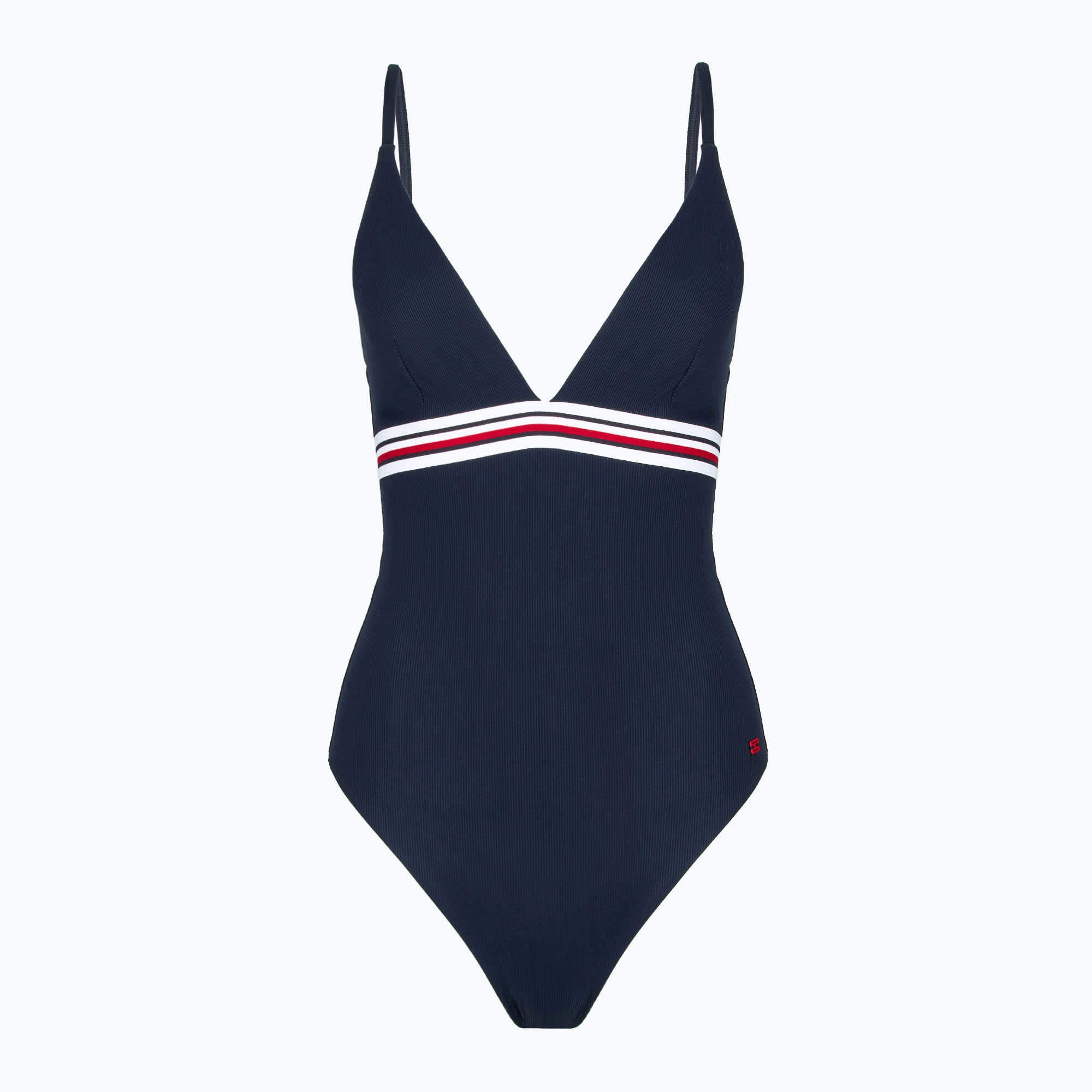 Tommy Hilfiger dámske trojuholníkové jednodielne plavky Rp Ext dark night navy