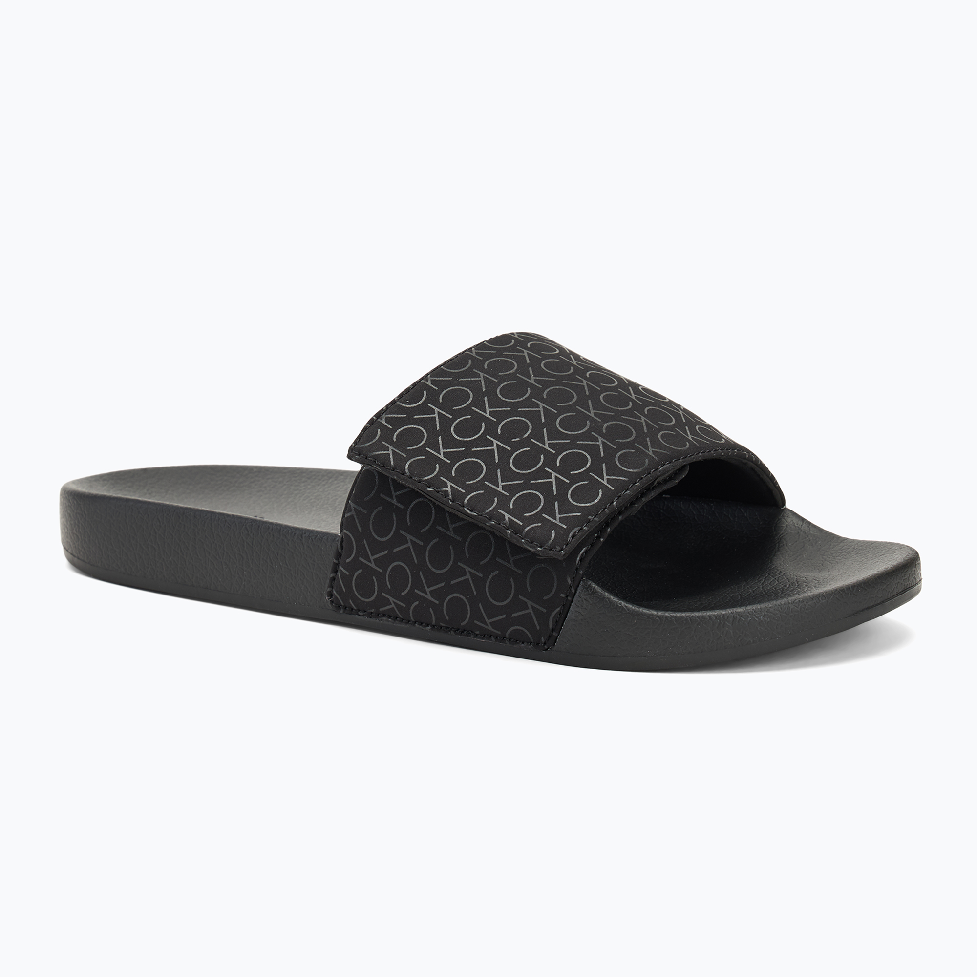 Pánske šľapky Calvin Klein HM0HM01671 Pool Slide Mono black mono (Pool Slide Mono HM0HM016710GR)