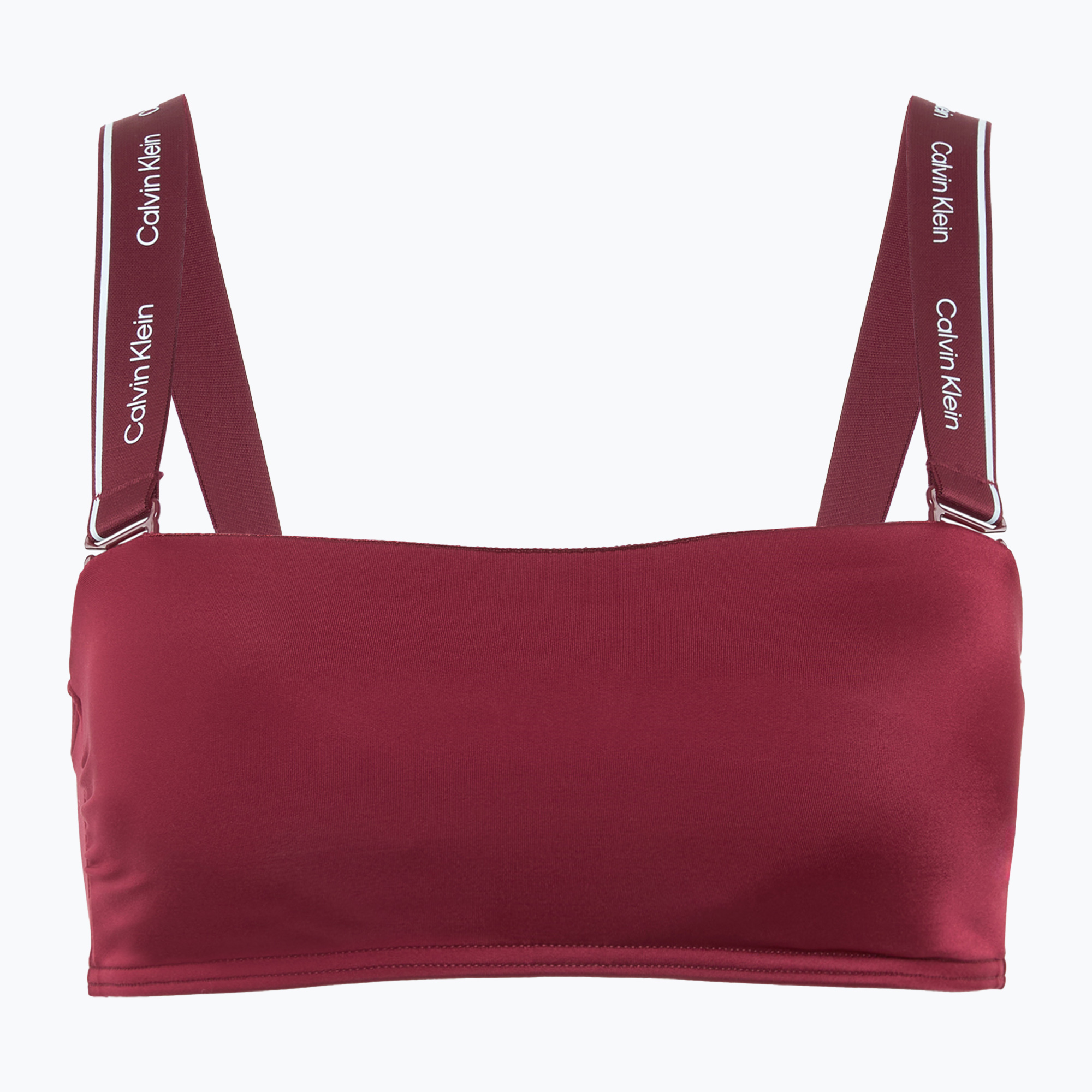 Vrchný diel plaviek Calvin Klein KW0KW02731 Odnímateľné ramienka - RP plum glaze (Removable Straps - RP KW0KW02731VLR)