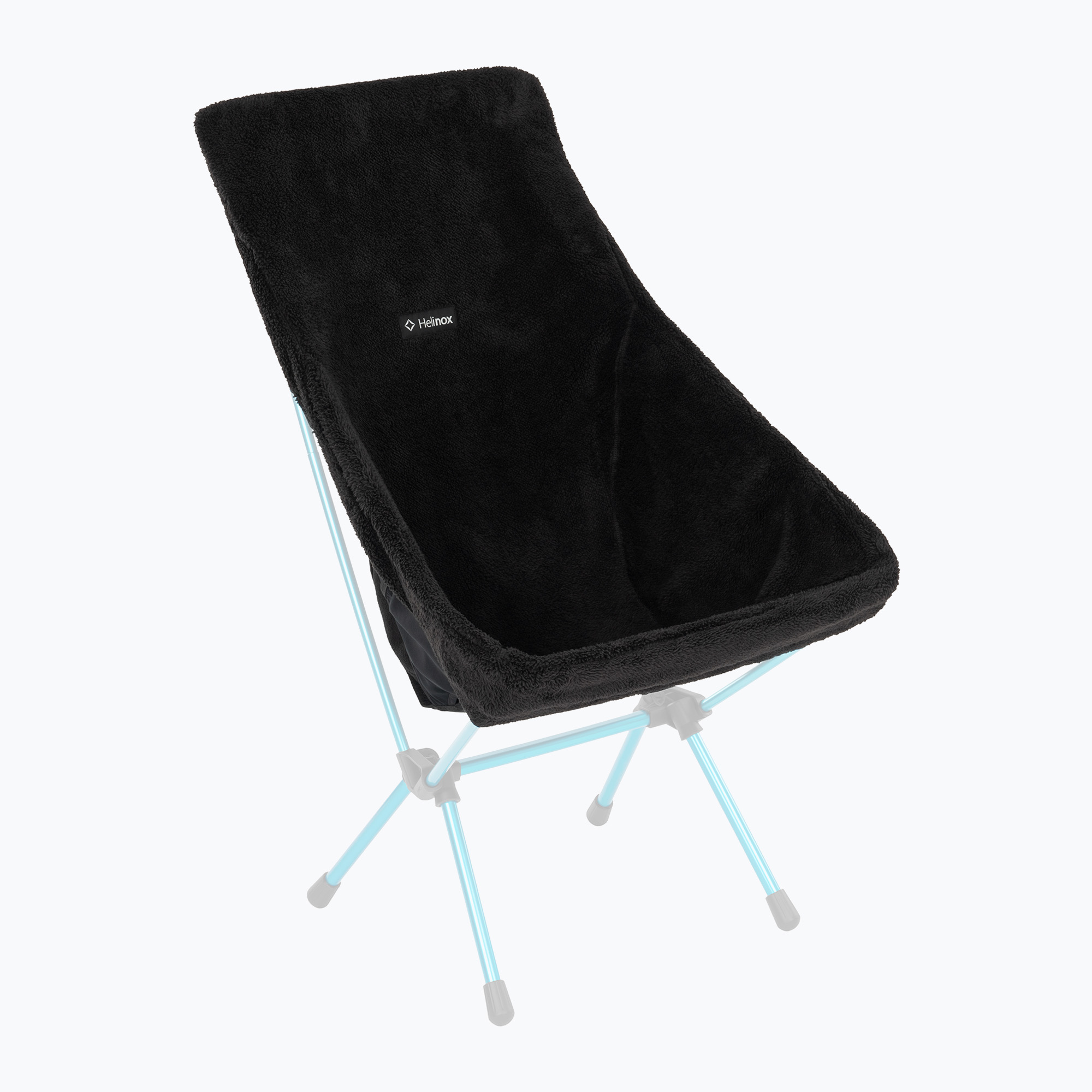 Helinox Fleecový ohrievač sedadla pre stoličky Highback (re) čierny (Fleece Seat Warmer for Chair one Highback (re) H10003378)