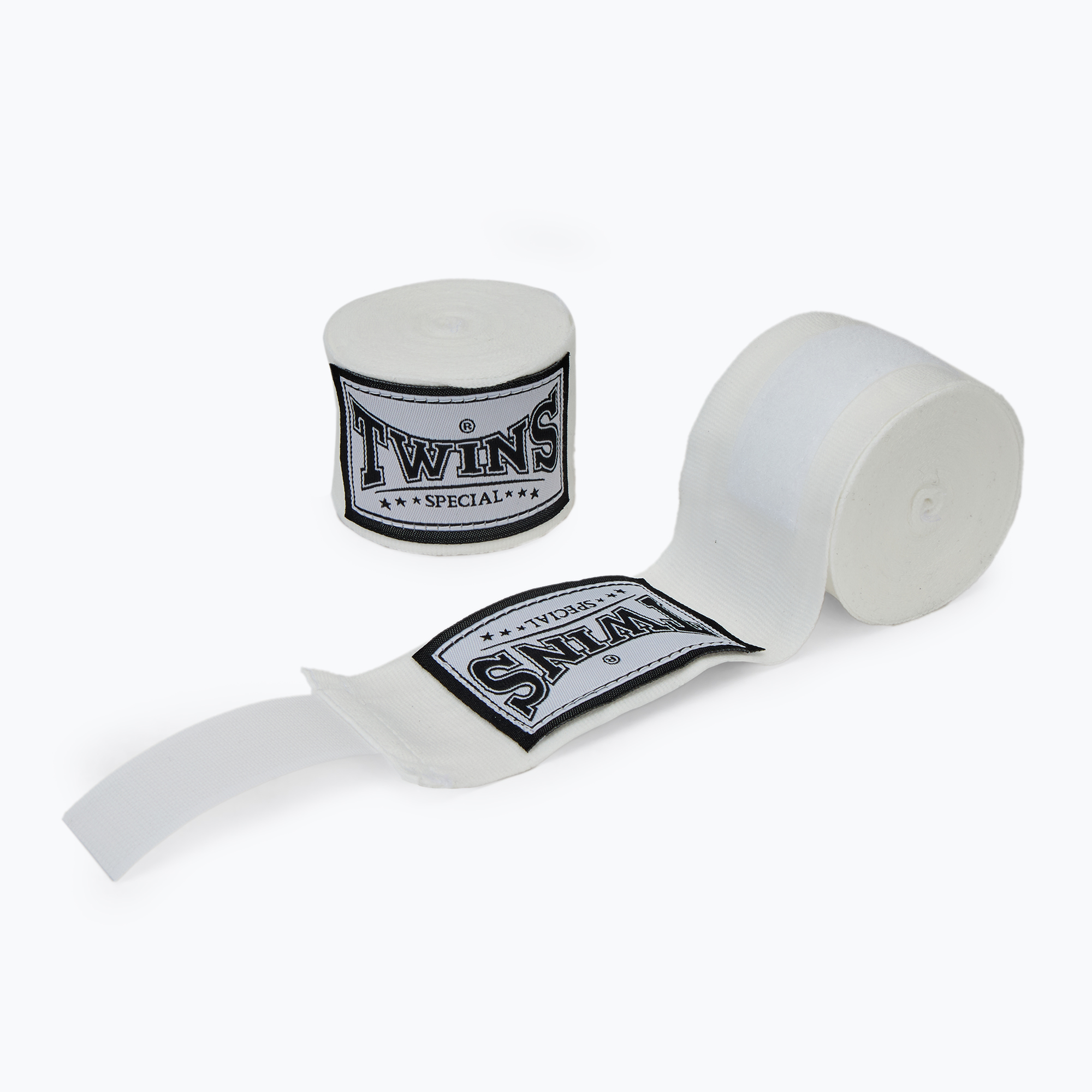 Boxerské bandáže Twins Special CH5 white