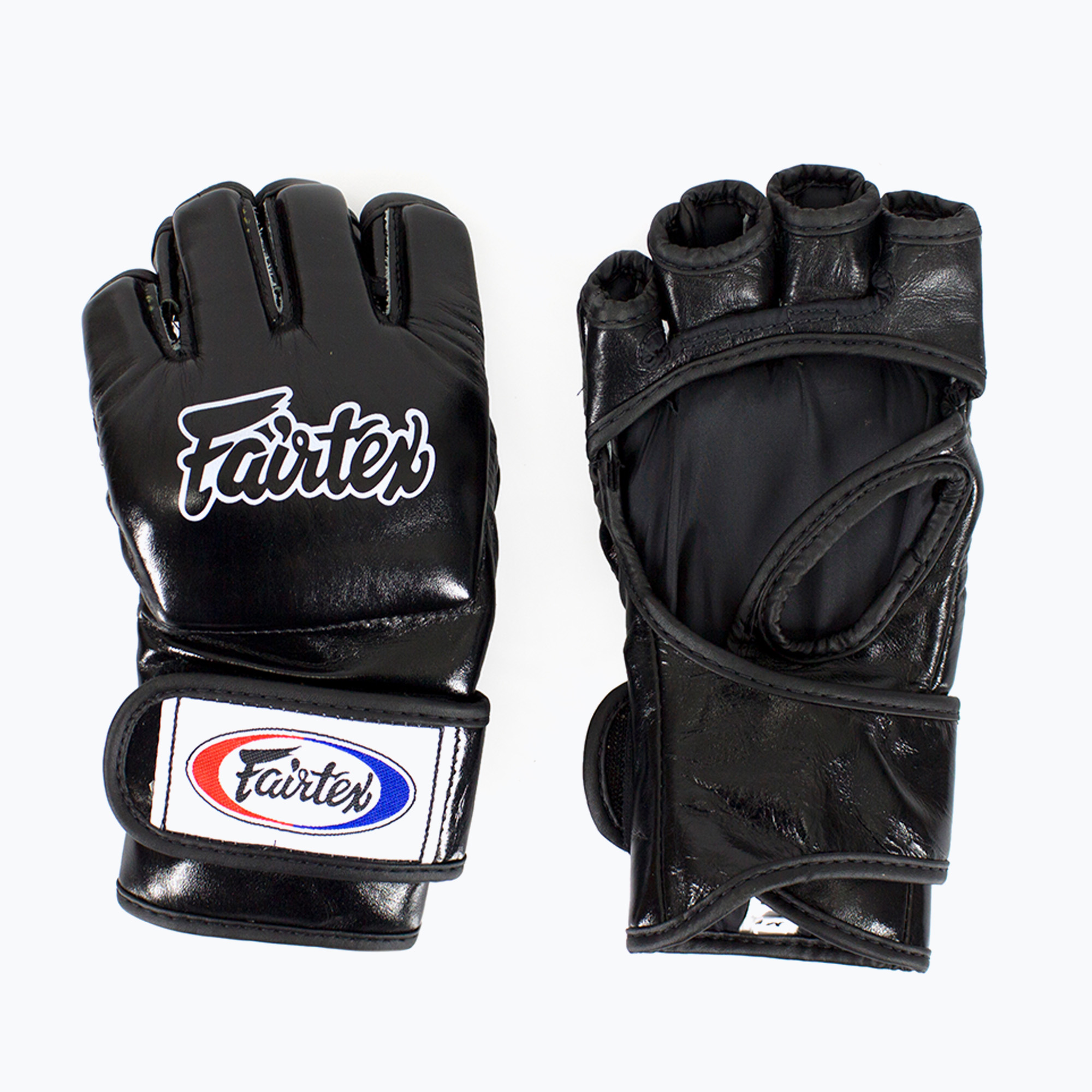 Rukavice MMA Fairtex "Open Thumb Loop" black (MMA "Open Thumb Loop" FGV12-BK)