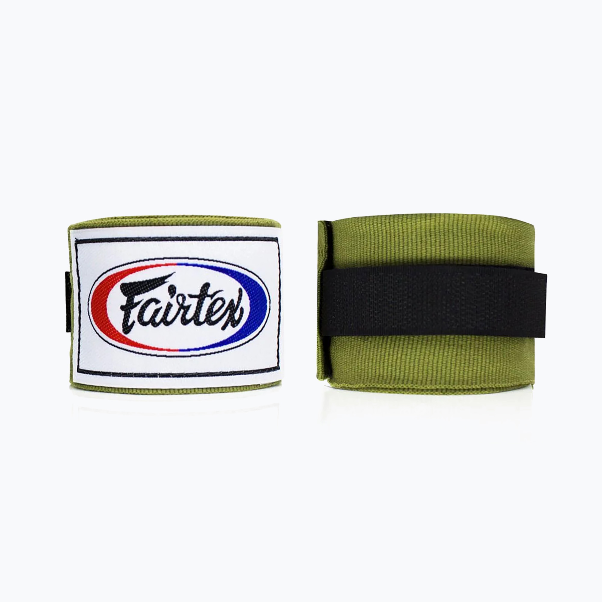 Boxerské bandáže Fairtex Handwraps 455 cm olive (Handwraps HW2-OV)