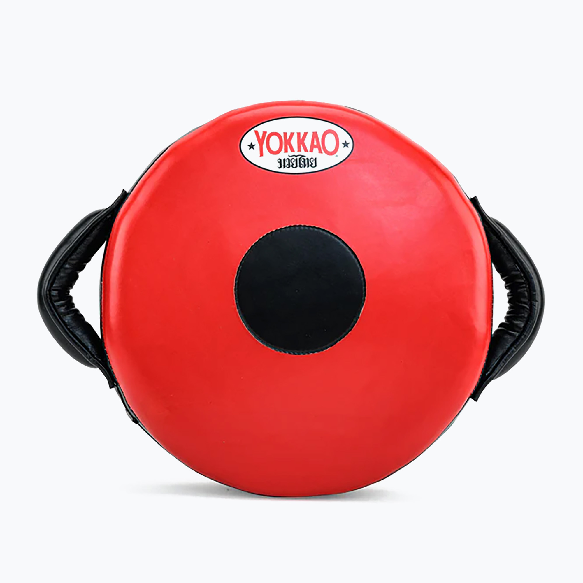 Tréningový disk YOKKAO Round červený/čierny (Round RPPU-2)