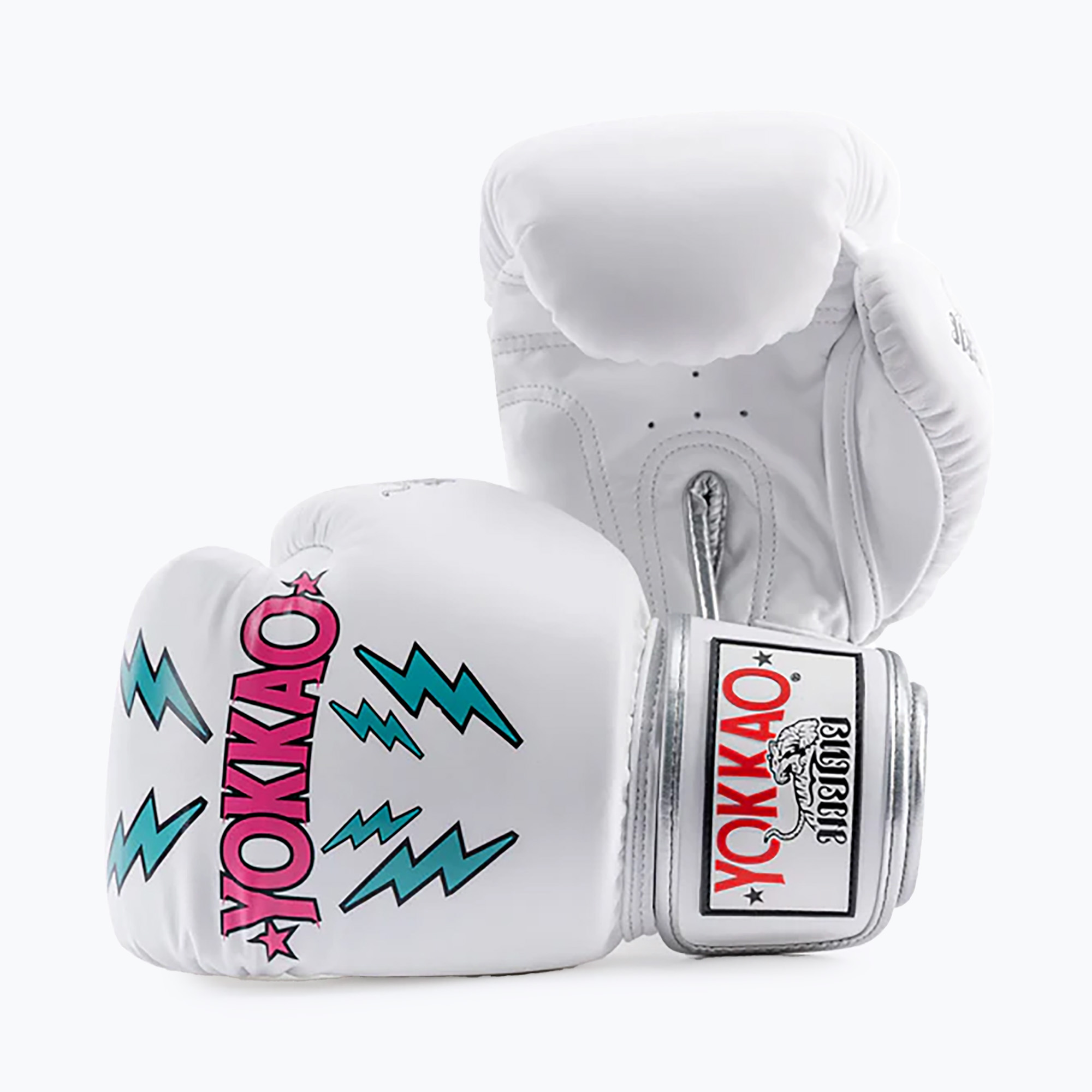 Pánske boxerské rukavice YOKKAO Stadium white