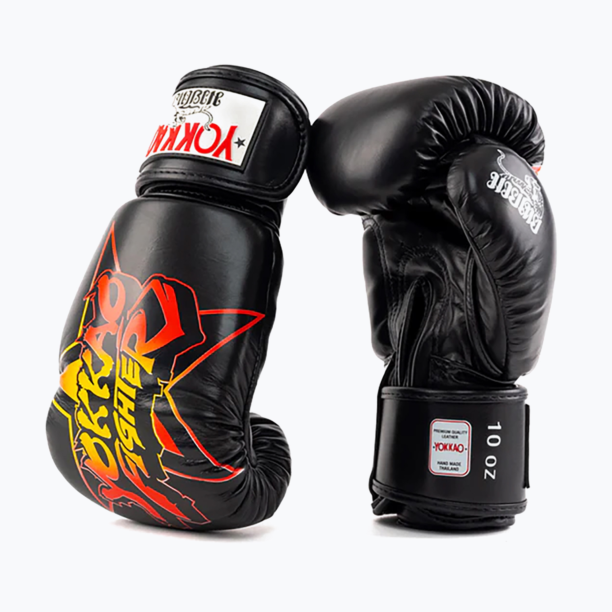 Pánske boxerské rukavice YOKKAO Fighter KO black (Fighter KO FYGL-87-1)