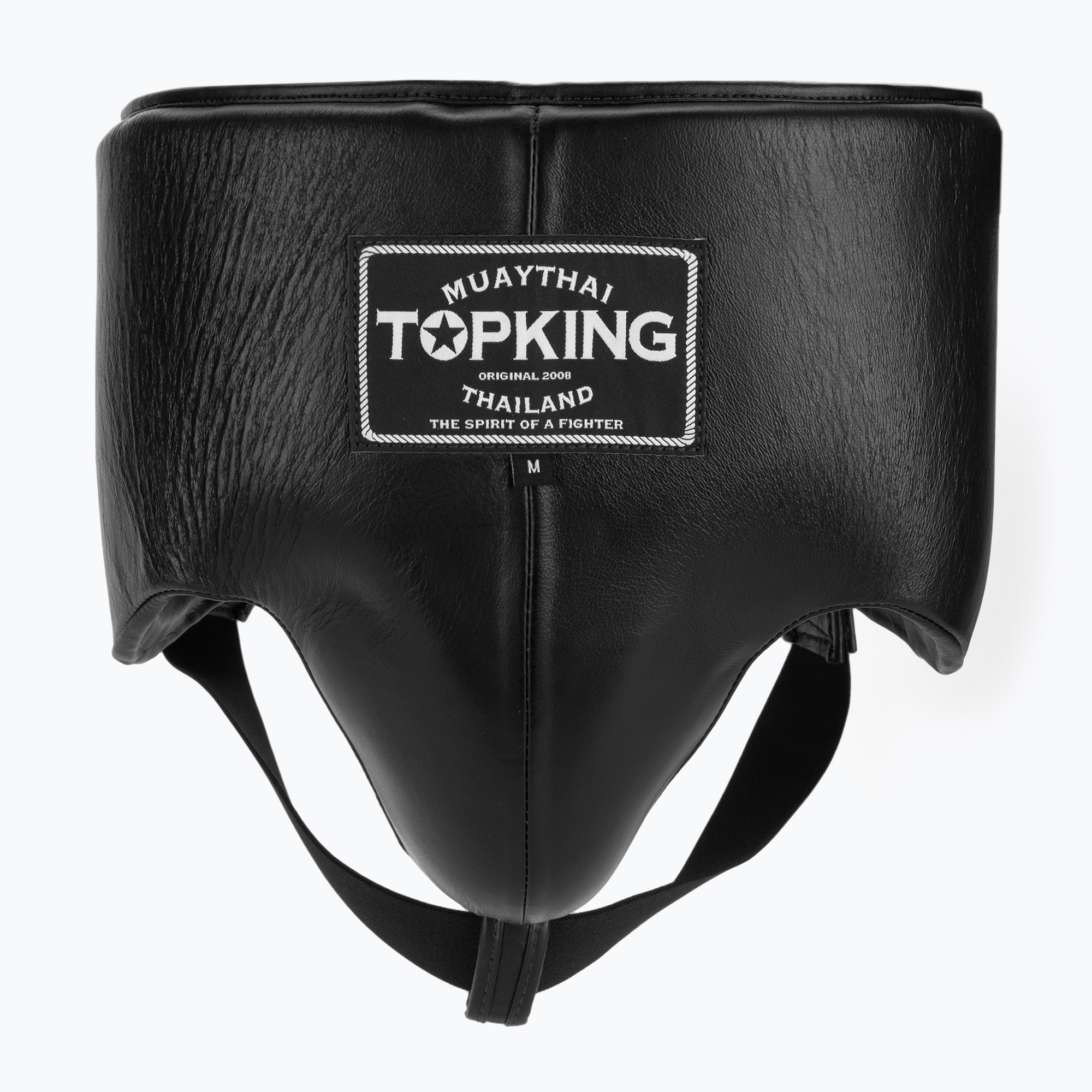 Chránič brucha Top King Genuine Leather black (Genuine Leather TKAPG-GL)