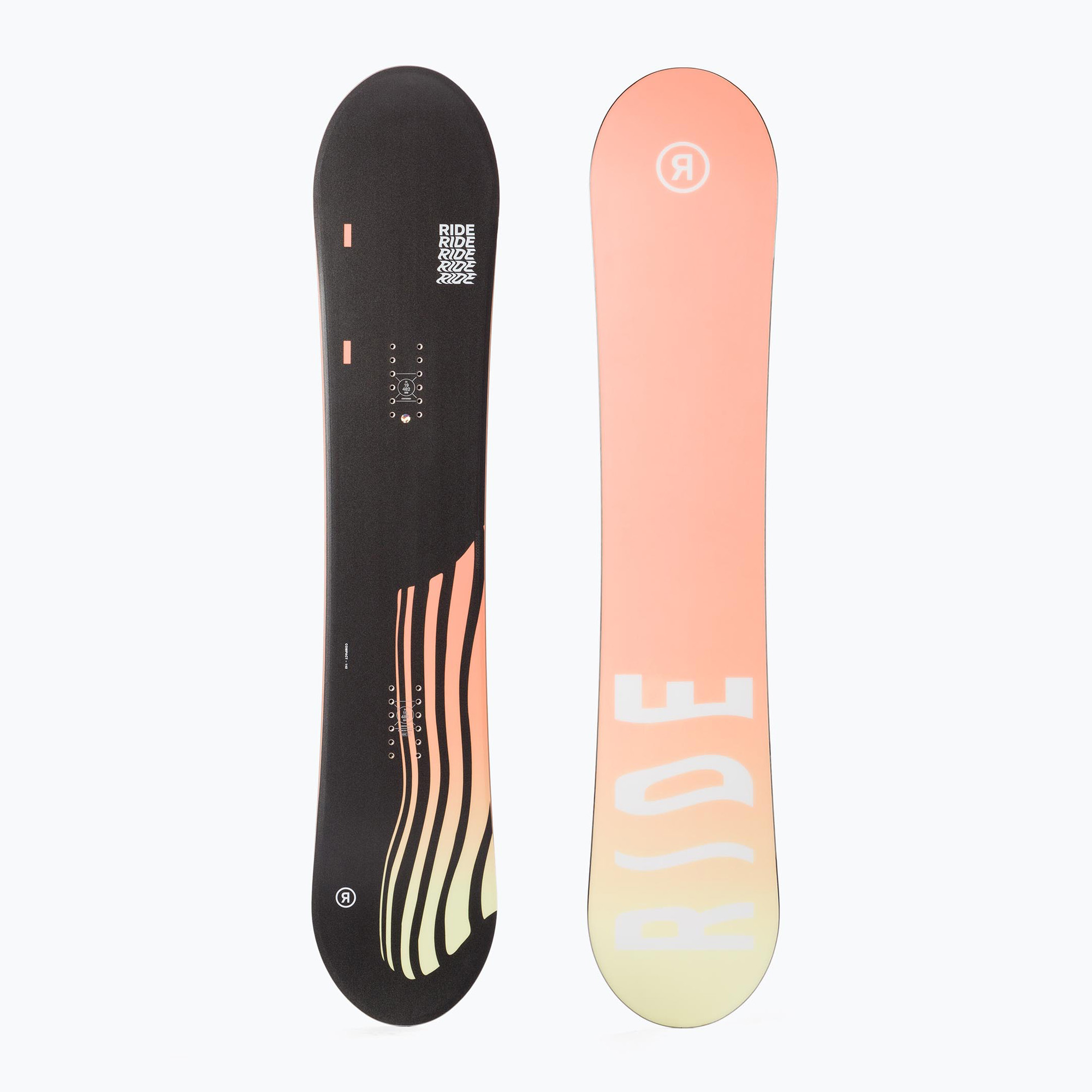 Dámsky snowboard RIDE COMPACT black 12F0019.1.1