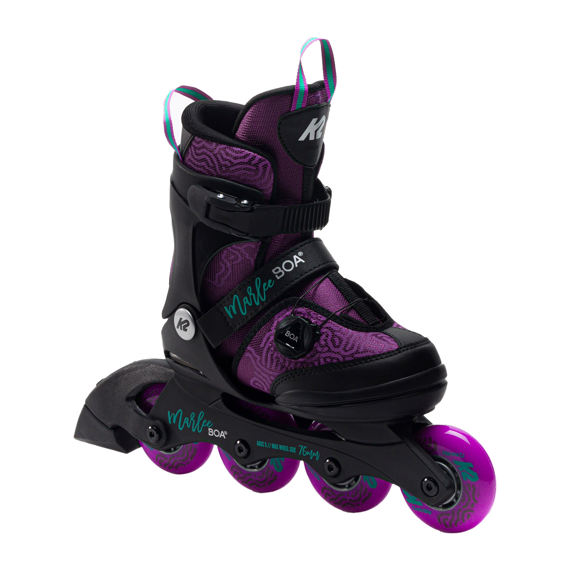 K2 Marlee Boa fialové detské kolieskové korčule 30G0186 (Marlee Boa 30G0186)